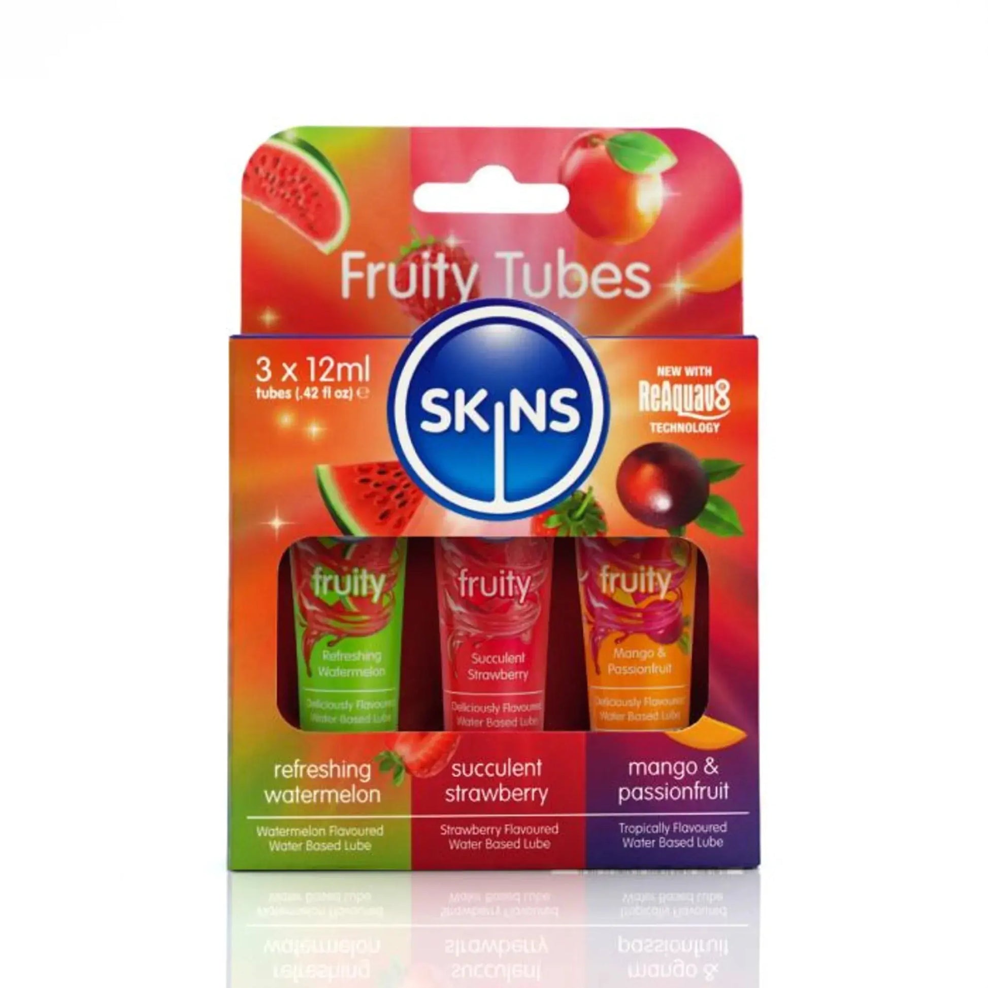 SKINS 12ML SAMPLER TUBES FRUITY 3PK Creative Conceptions