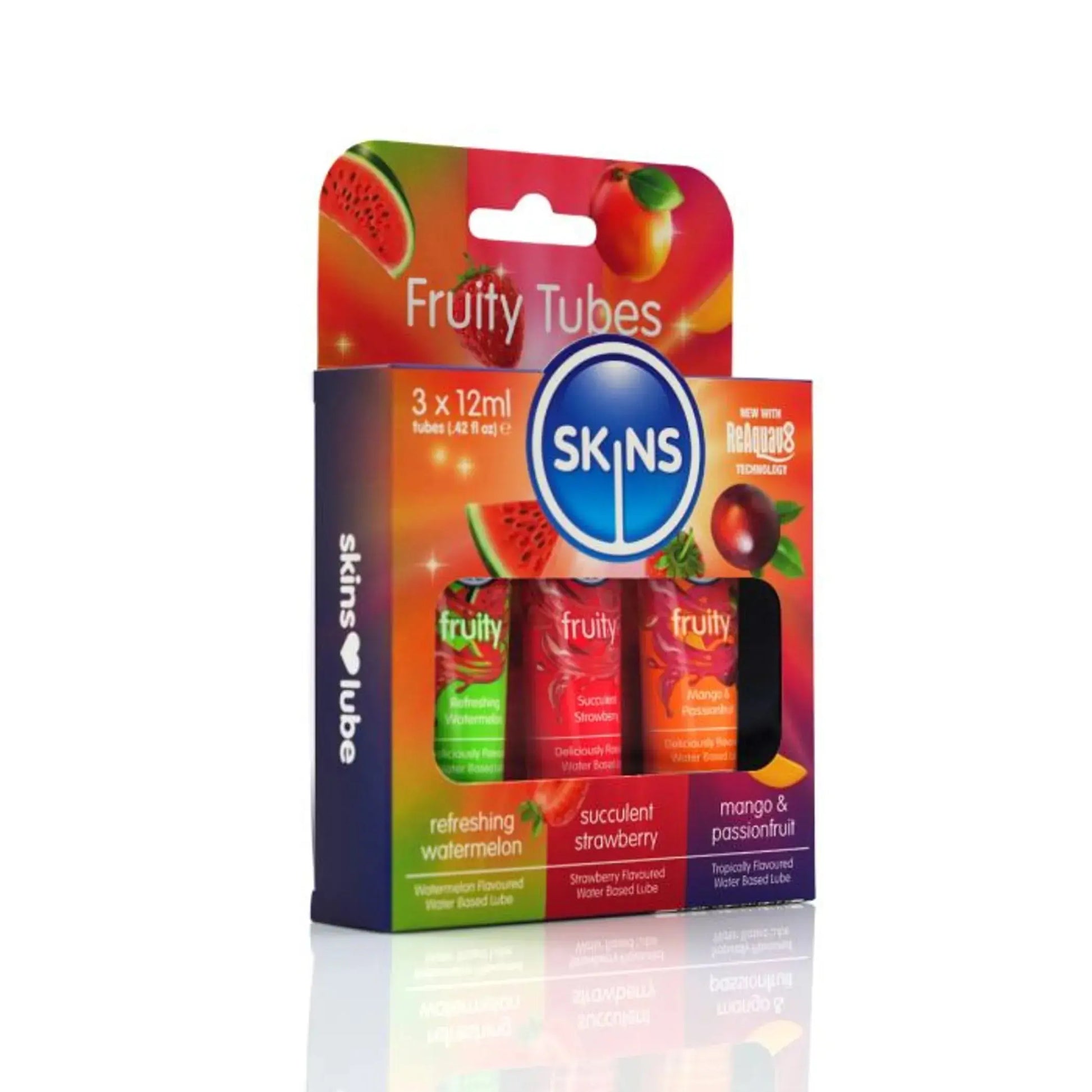SKINS 12ML SAMPLER TUBES FRUITY 3PK Creative Conceptions