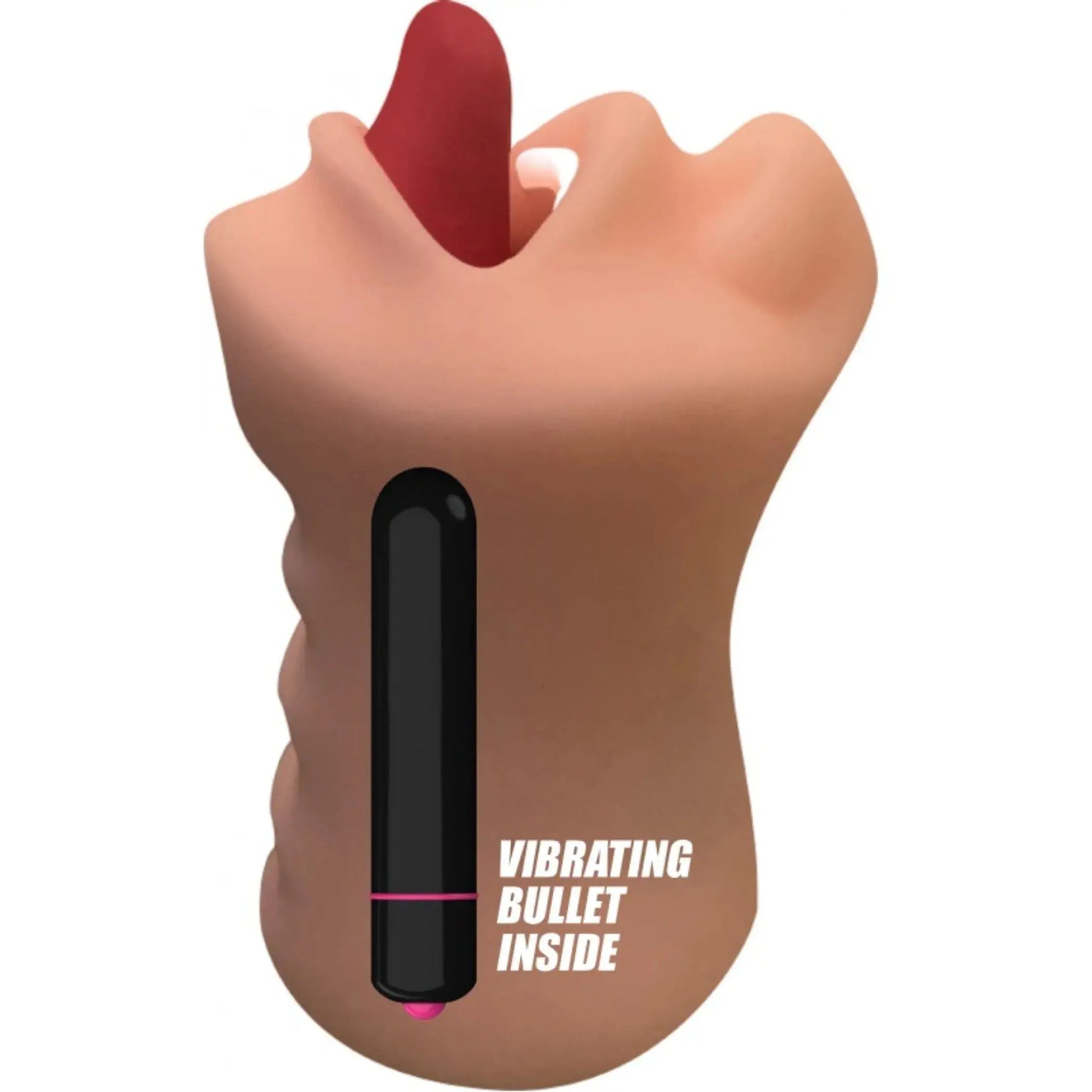SKINSATIONS HUM JOB MOUTH MASTURBATOR W/ POWER BULLET HOTT Products