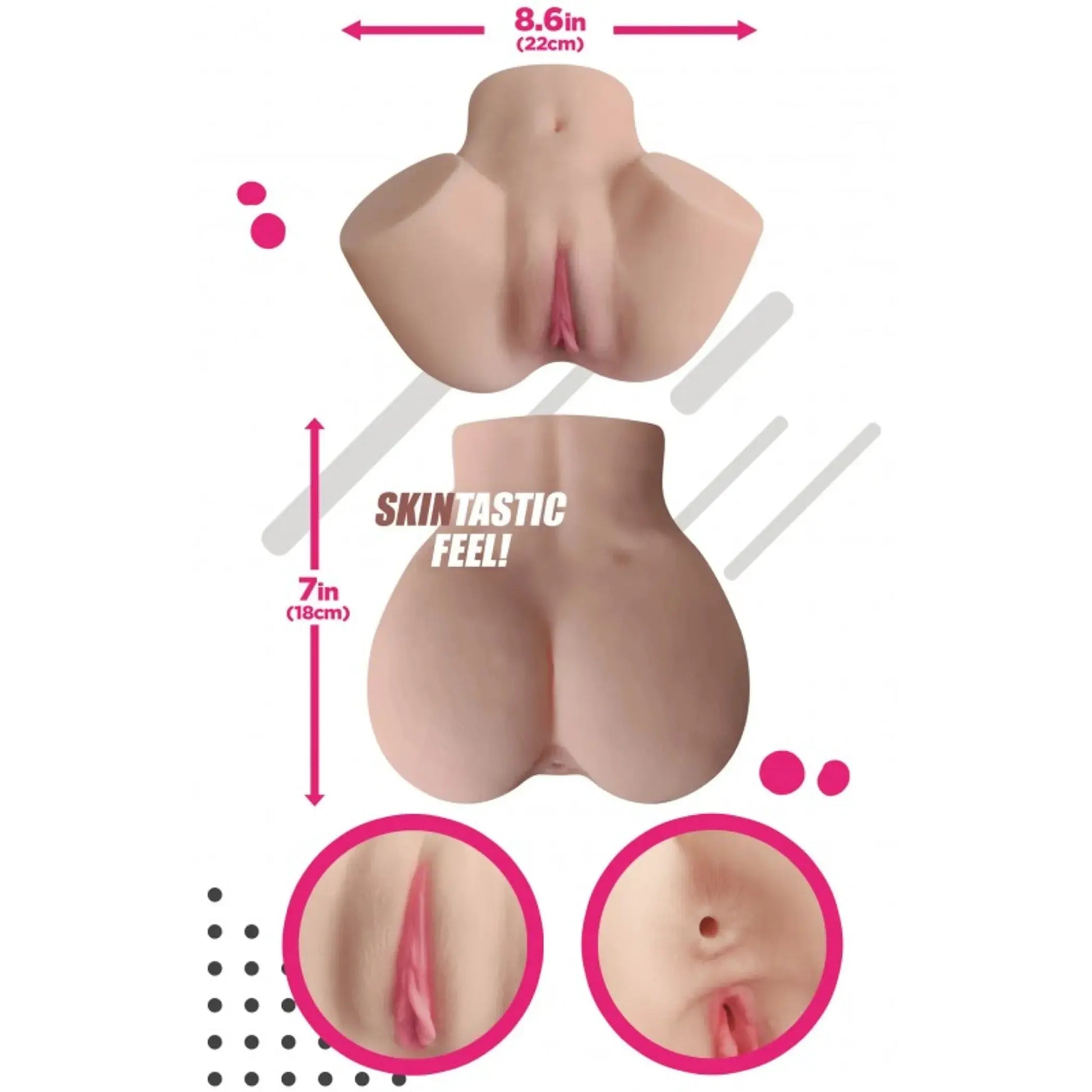 SKINSATIONS SWEET CHEEKS ASS & PXSSYSTROKER HOTT Products