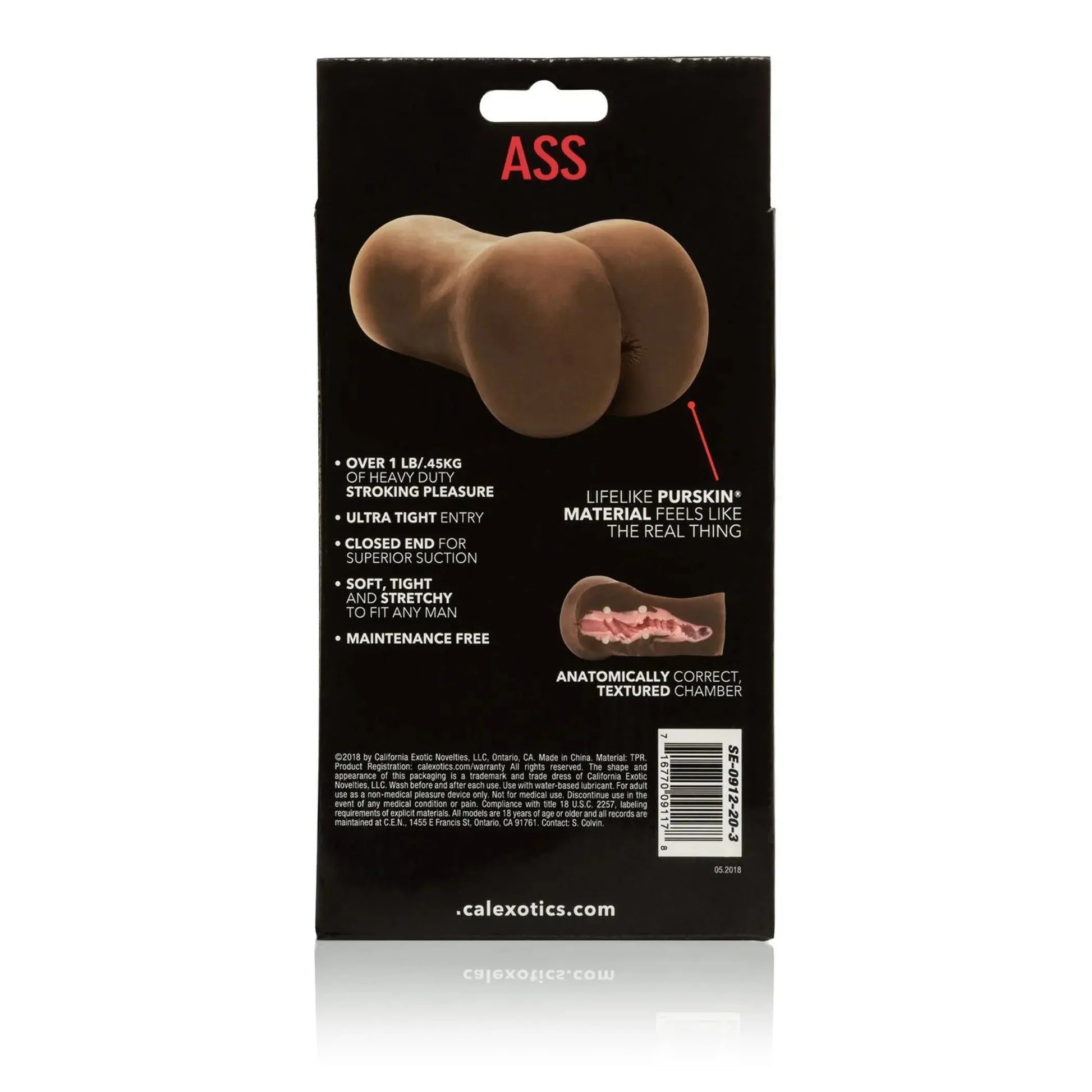 STROKE IT ASS BROWN California Exotic Novelties