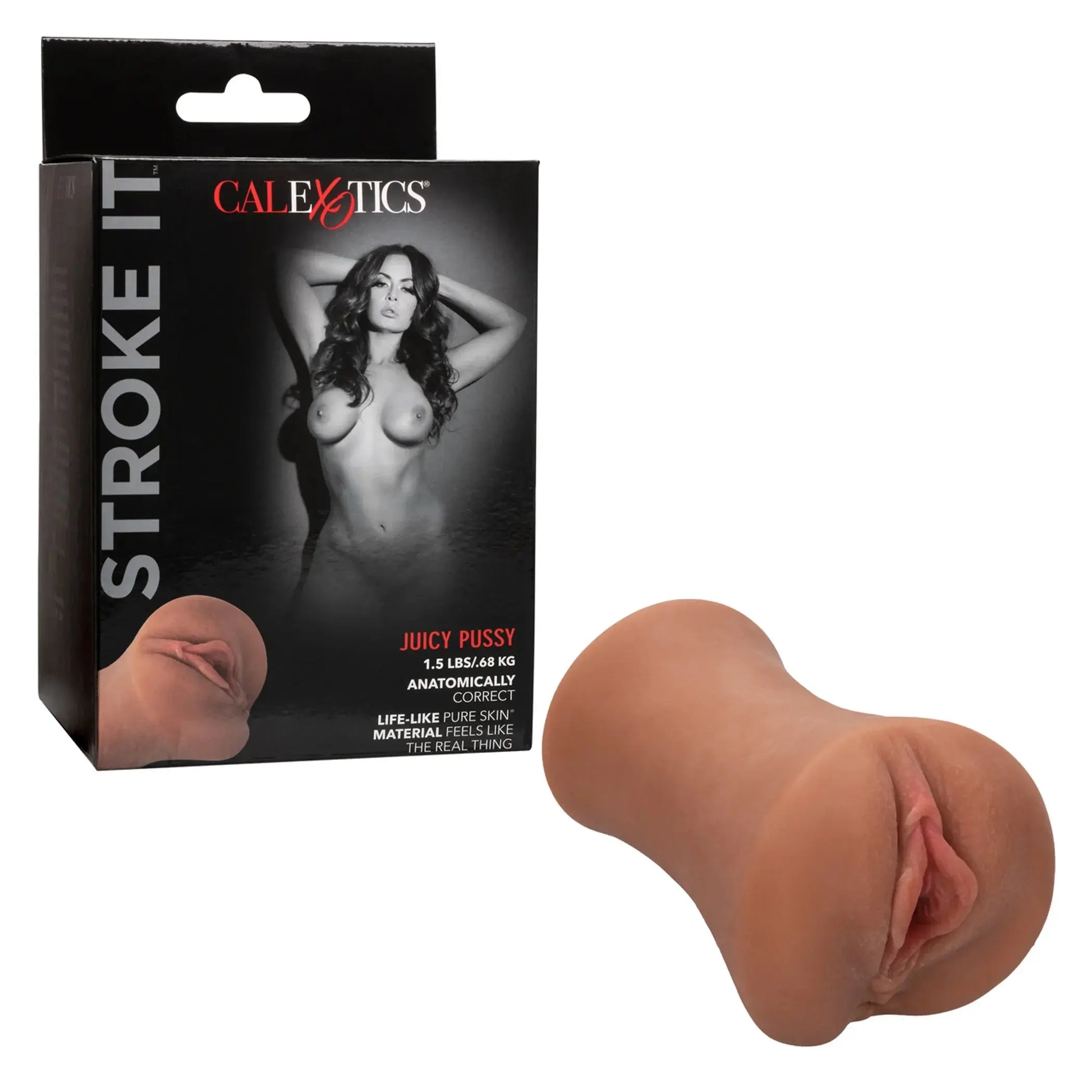 STROKE IT JUICY PXSSYBROWN California Exotic Novelties