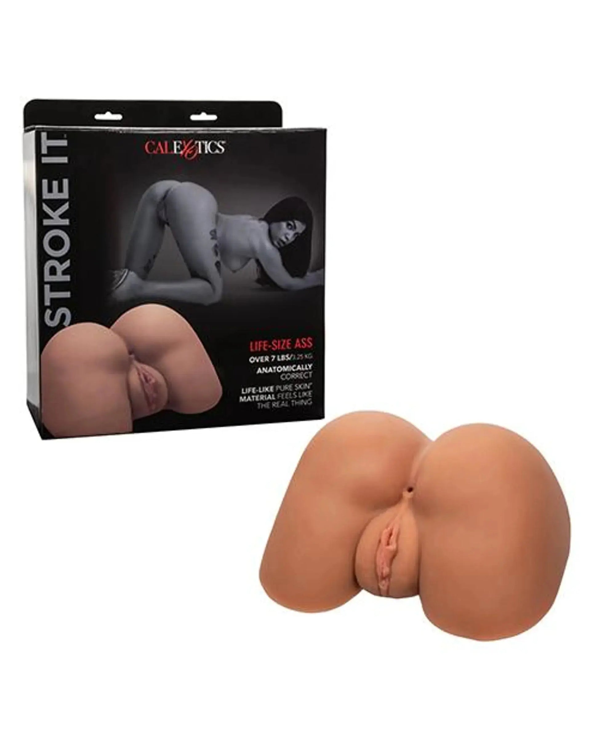 STROKE IT LIFE-SIZE ASS BROWN California Exotic Novelties