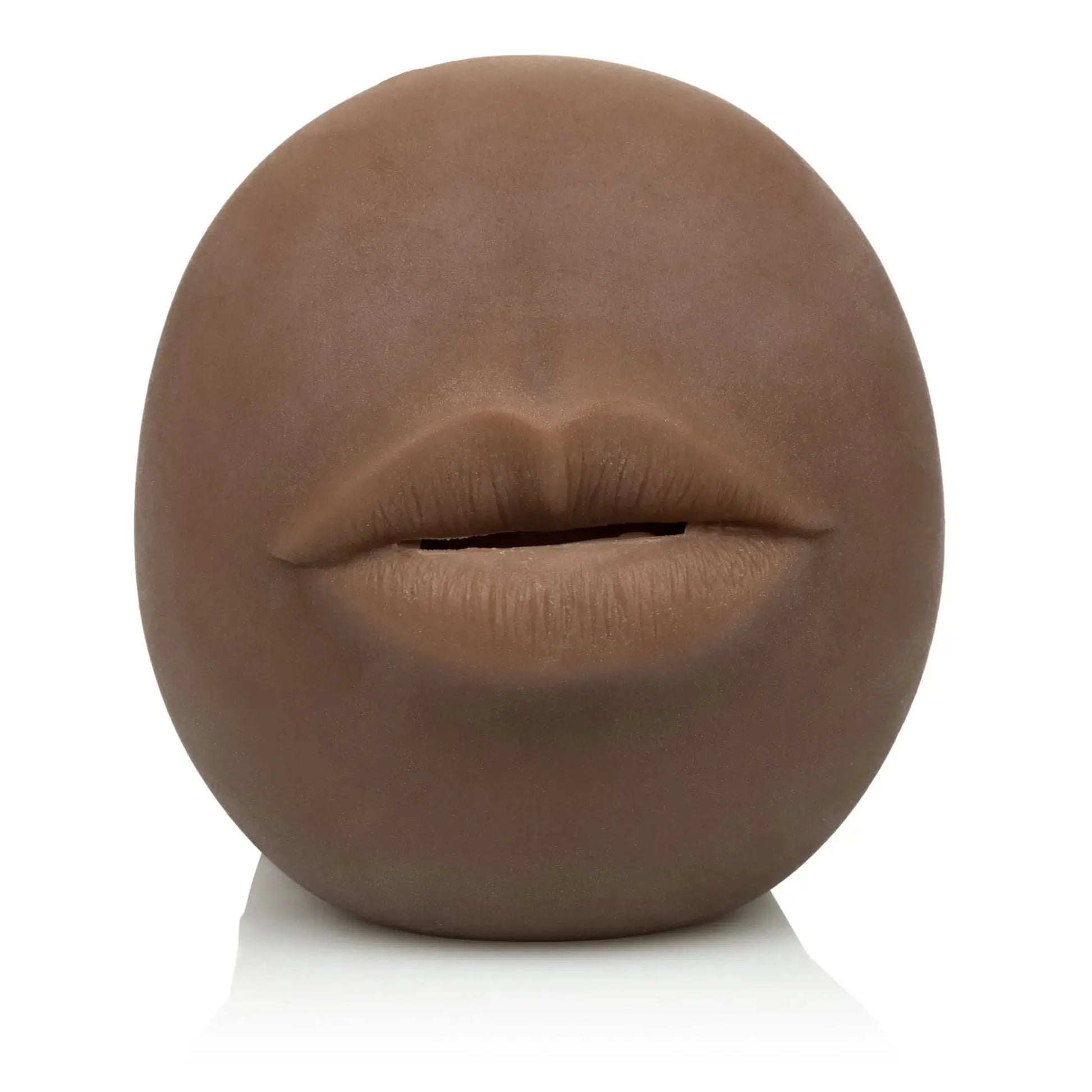 STROKE IT MOUTH BROWN California Exotic Novelties