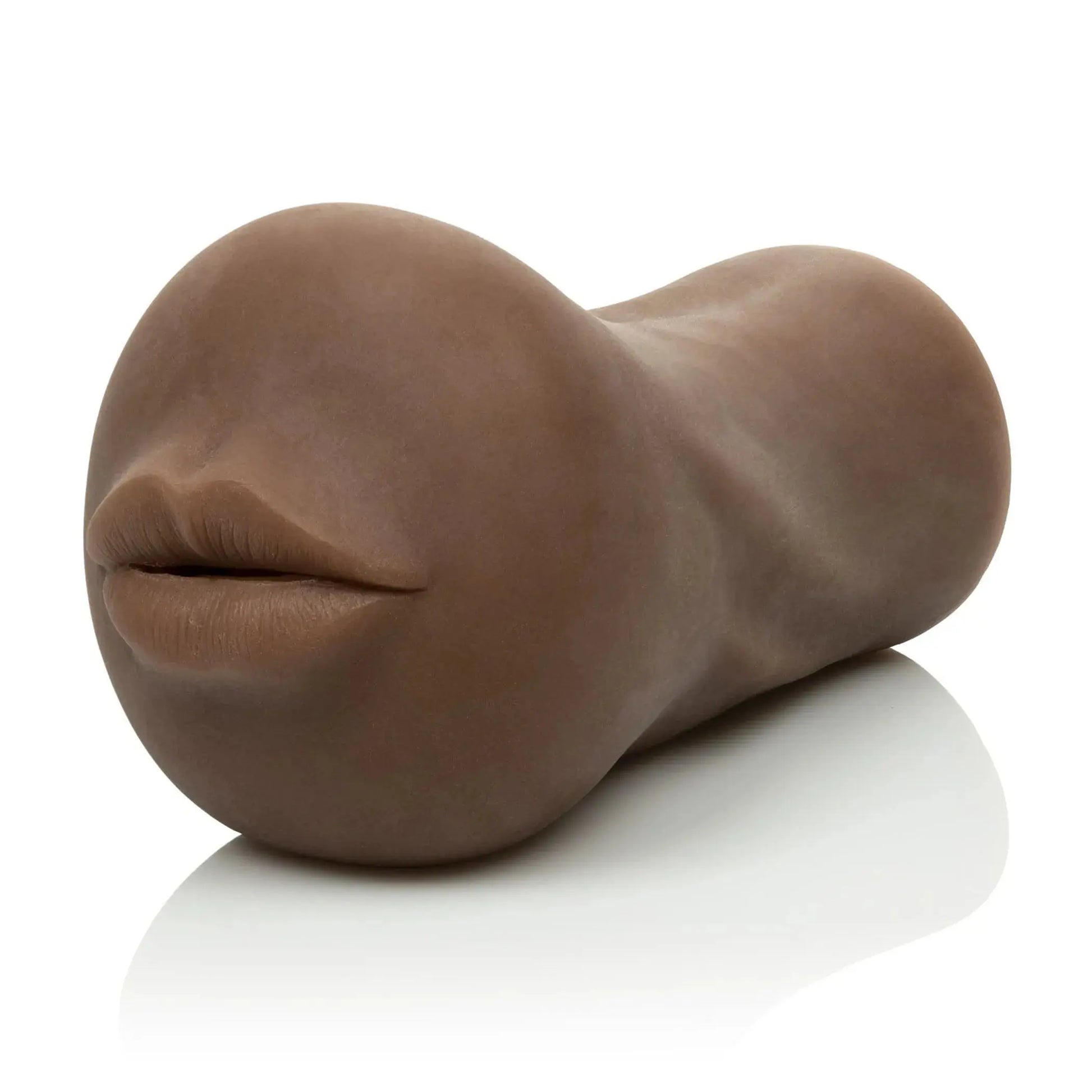 STROKE IT MOUTH BROWN California Exotic Novelties