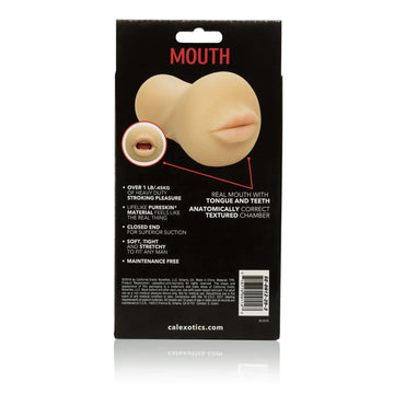 STROKE IT MOUTH IVORY California Exotic Novelties