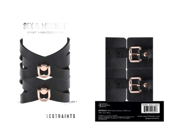 S&M BRAT HANDCUFFS Sport Sheets