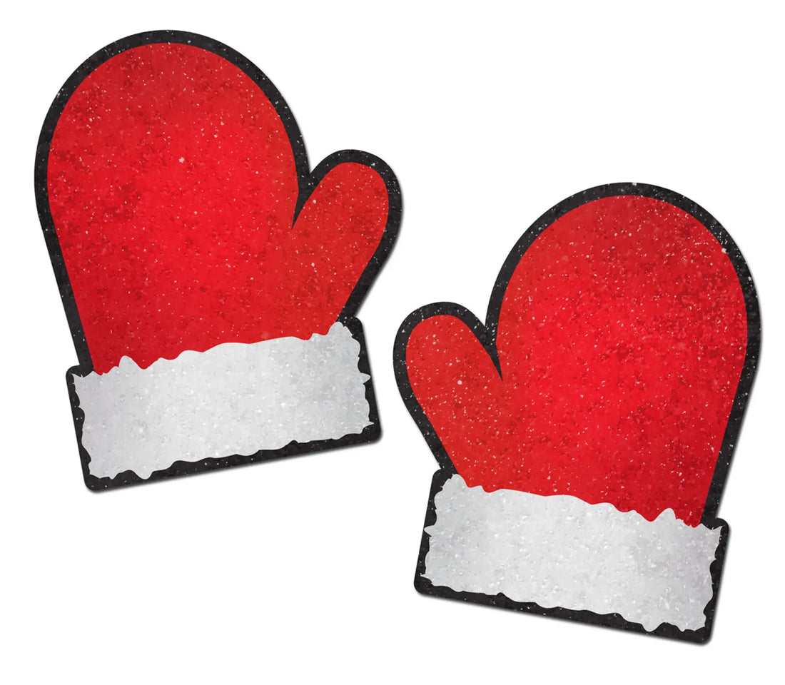 Santa Mittens Pasties Pastease