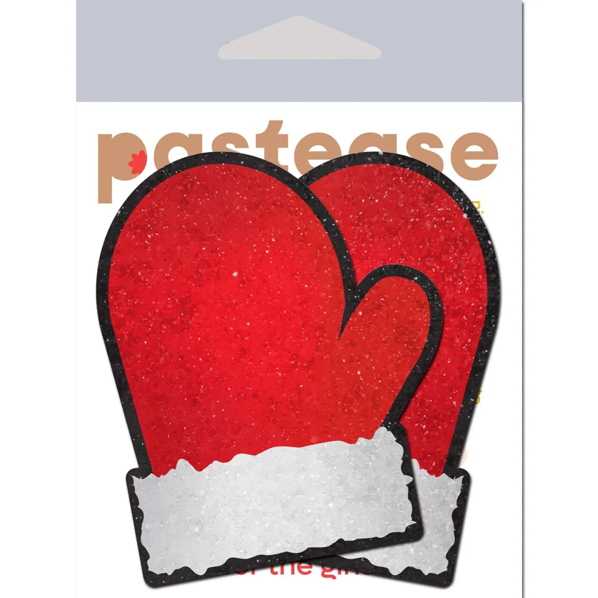 Santa Mittens Pasties Pastease
