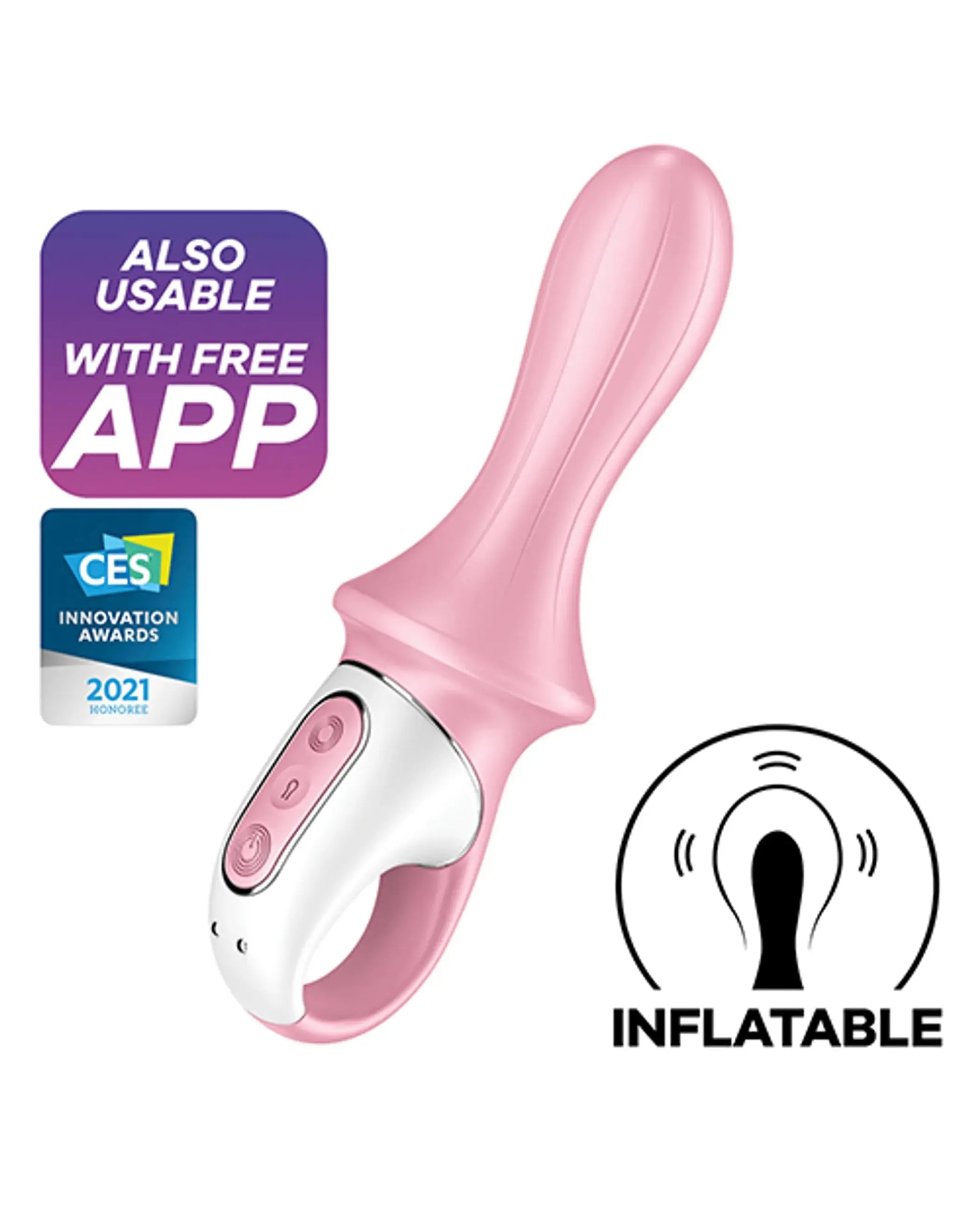 Satisfyer Air Pump Booty 5+ Red Satisfyer