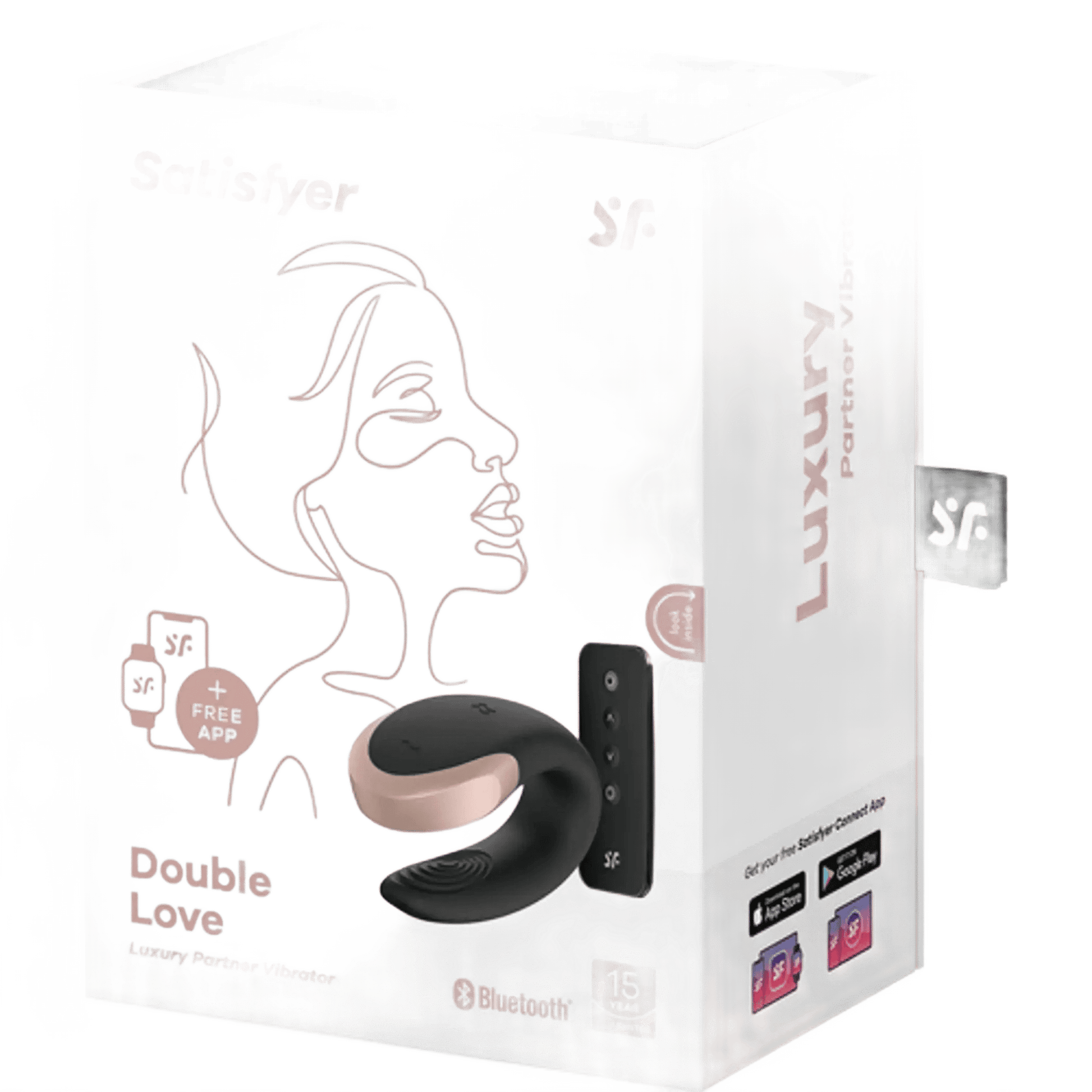 SATISFYER DOUBLE LOVE BLACK (NET) Satisfyer
