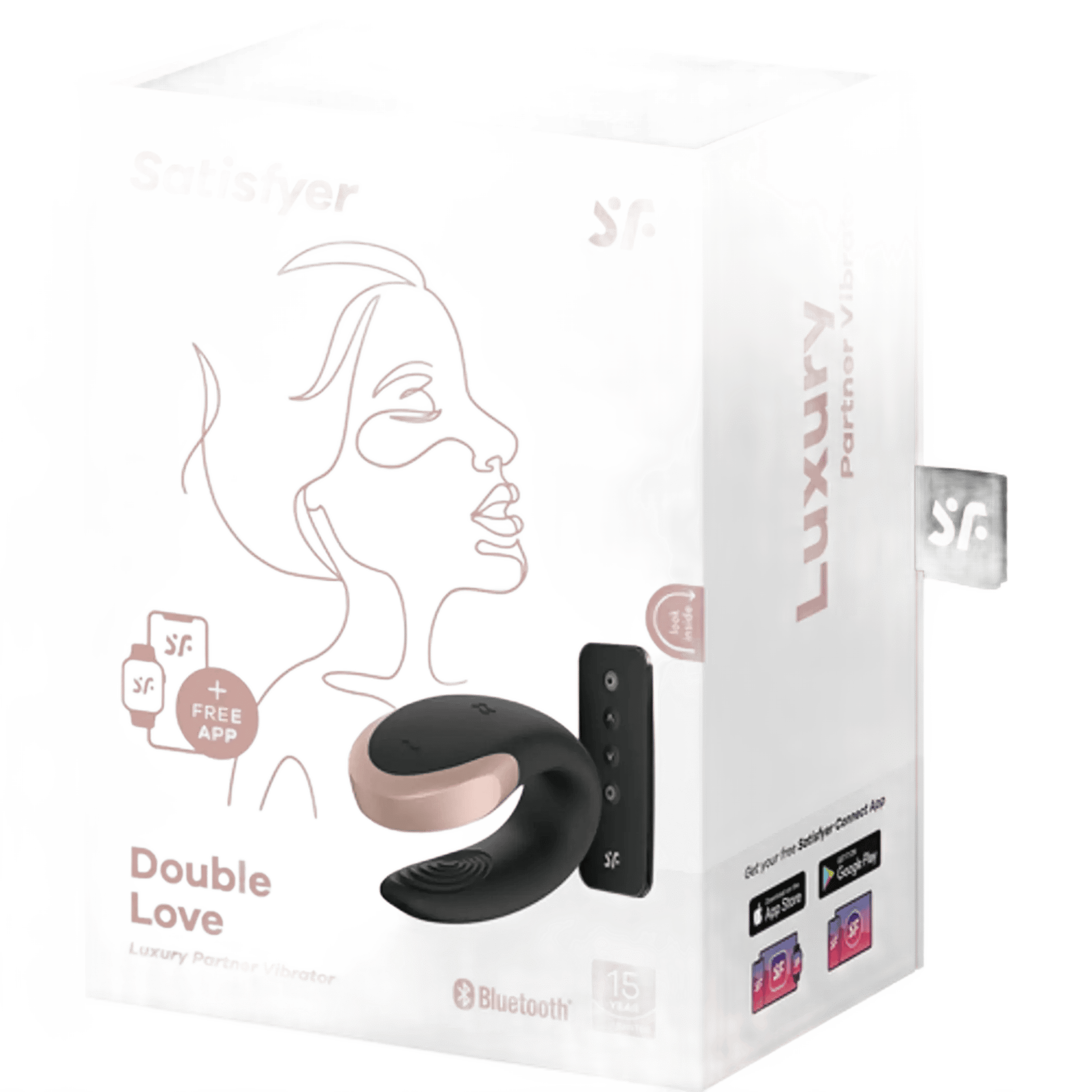 SATISFYER DOUBLE LOVE BLACK (NET) Satisfyer