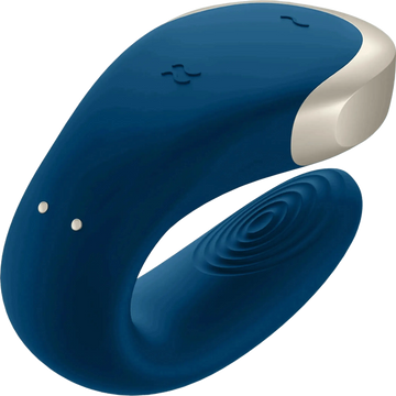 SATISFYER DOUBLE LOVE BLUE (NET) Satisfyer