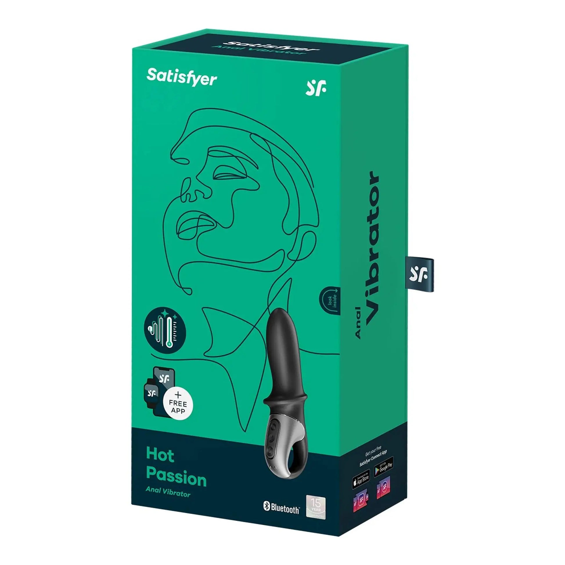 Satisfyer Hot Passion Black Anal Vibrator Satisfyer