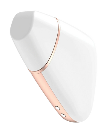 SATISFYER LOVE TRIANGLE WHITE W/ APP (NET) Satisfyer
