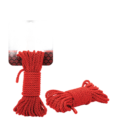 SCANDAL BDSM ROPE 10M RED California Exotic Novelties