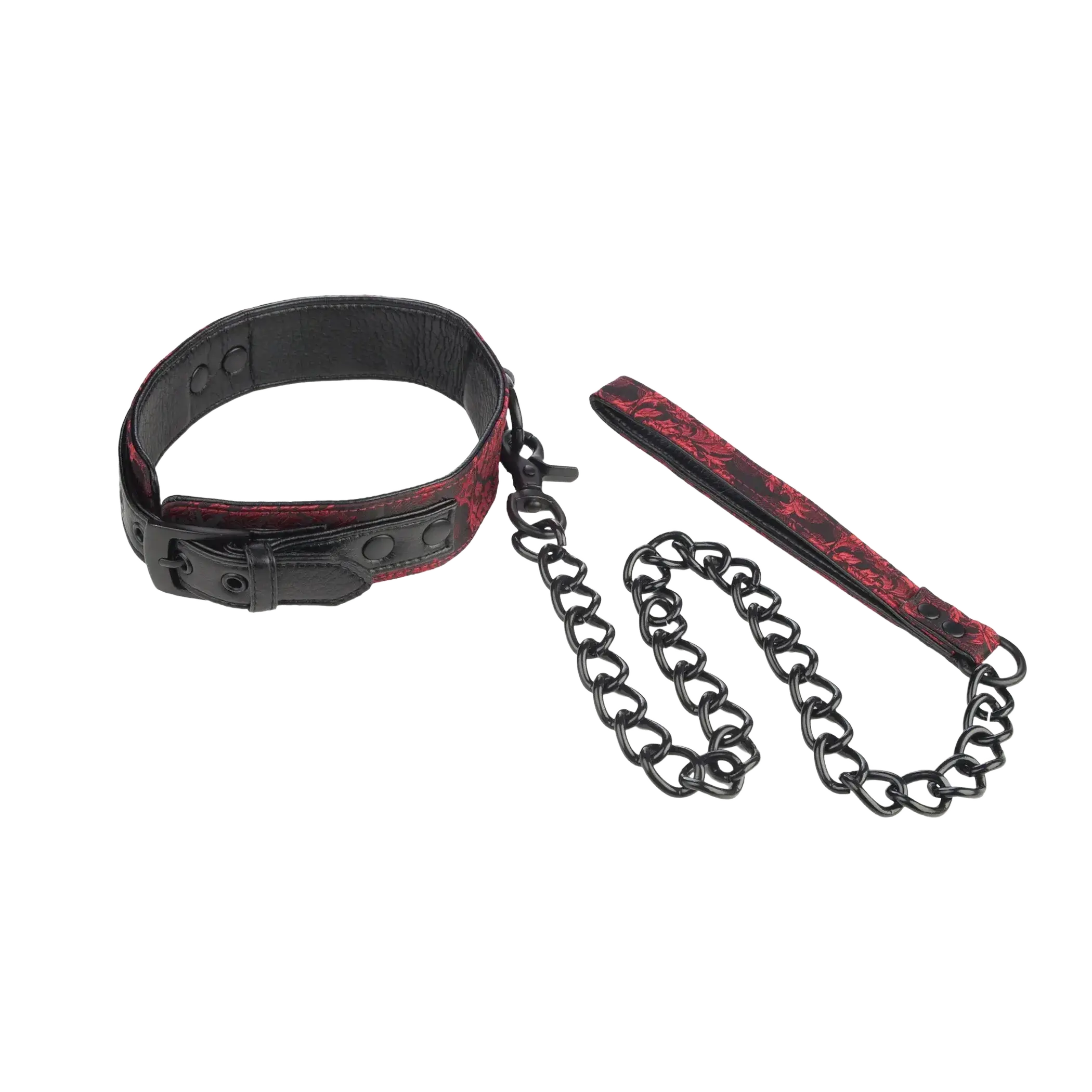 SCANDAL COLLAR WITH LEASH California Exotic Novelties