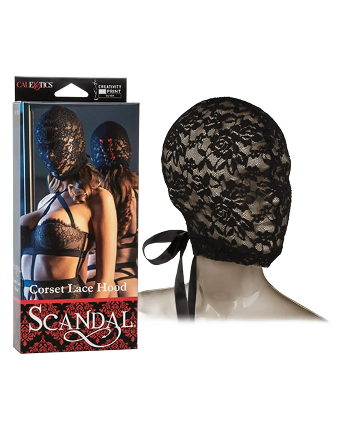 SCANDAL CORSET LACE HOOD California Exotic Novelties