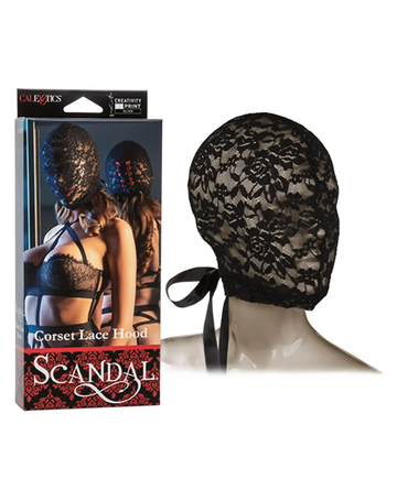 SCANDAL CORSET LACE HOOD California Exotic Novelties
