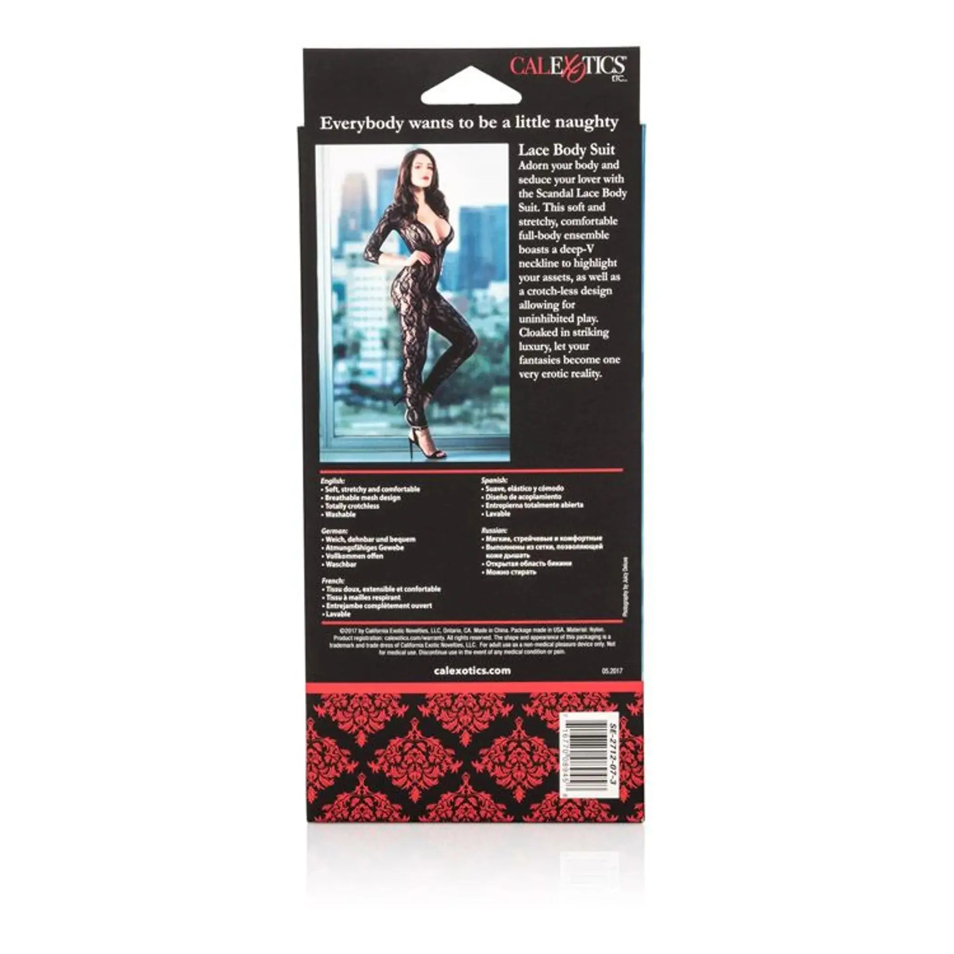 Scandal Lace Body Suit California Exotic Novelties