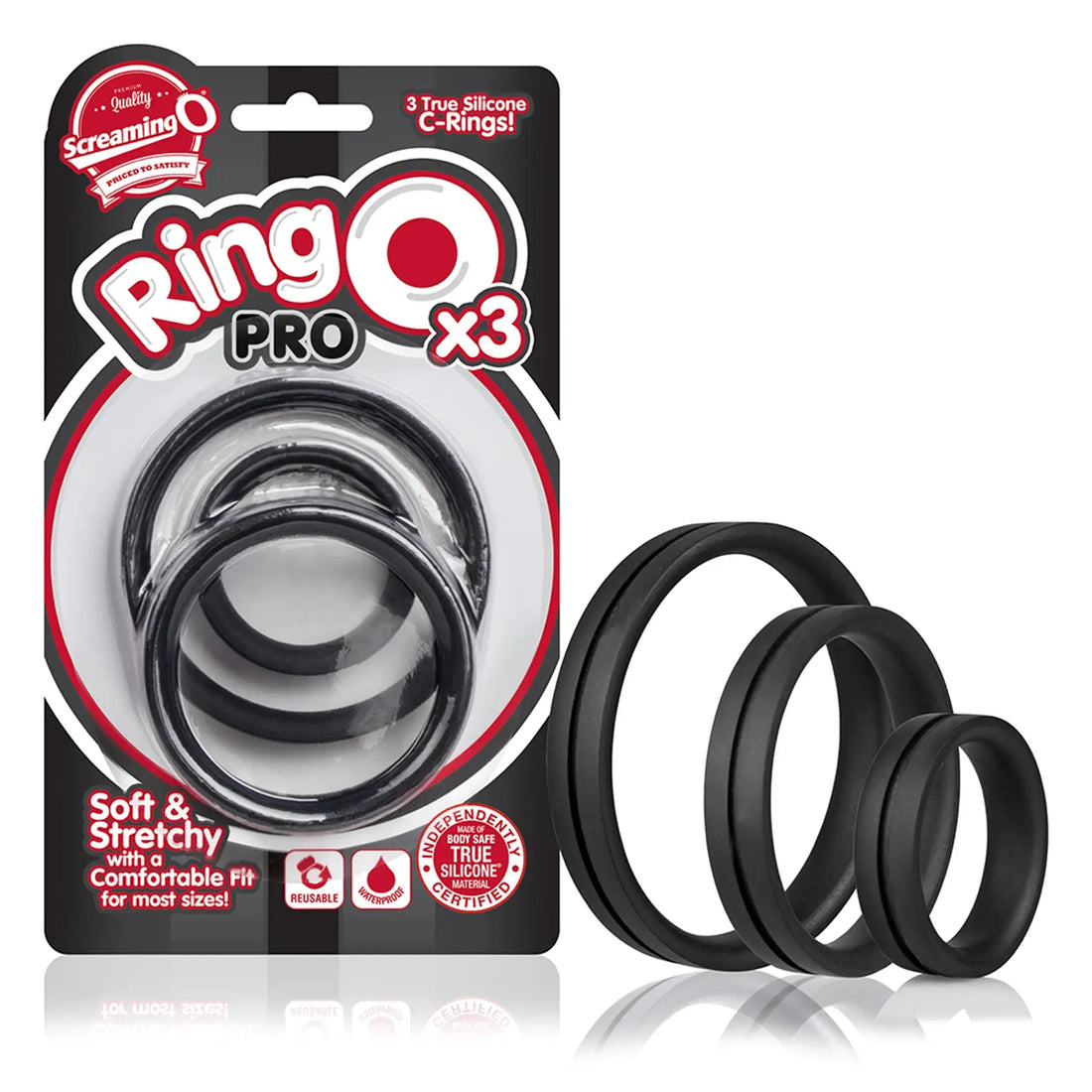Screaming O Ring O Pro X3 Black Screaming O