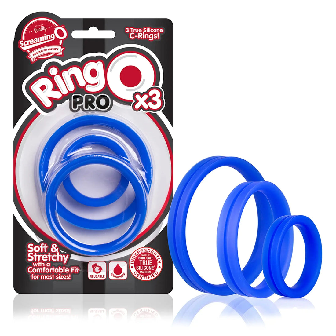 Screaming O Ring O Pro X3 Blue Screaming O