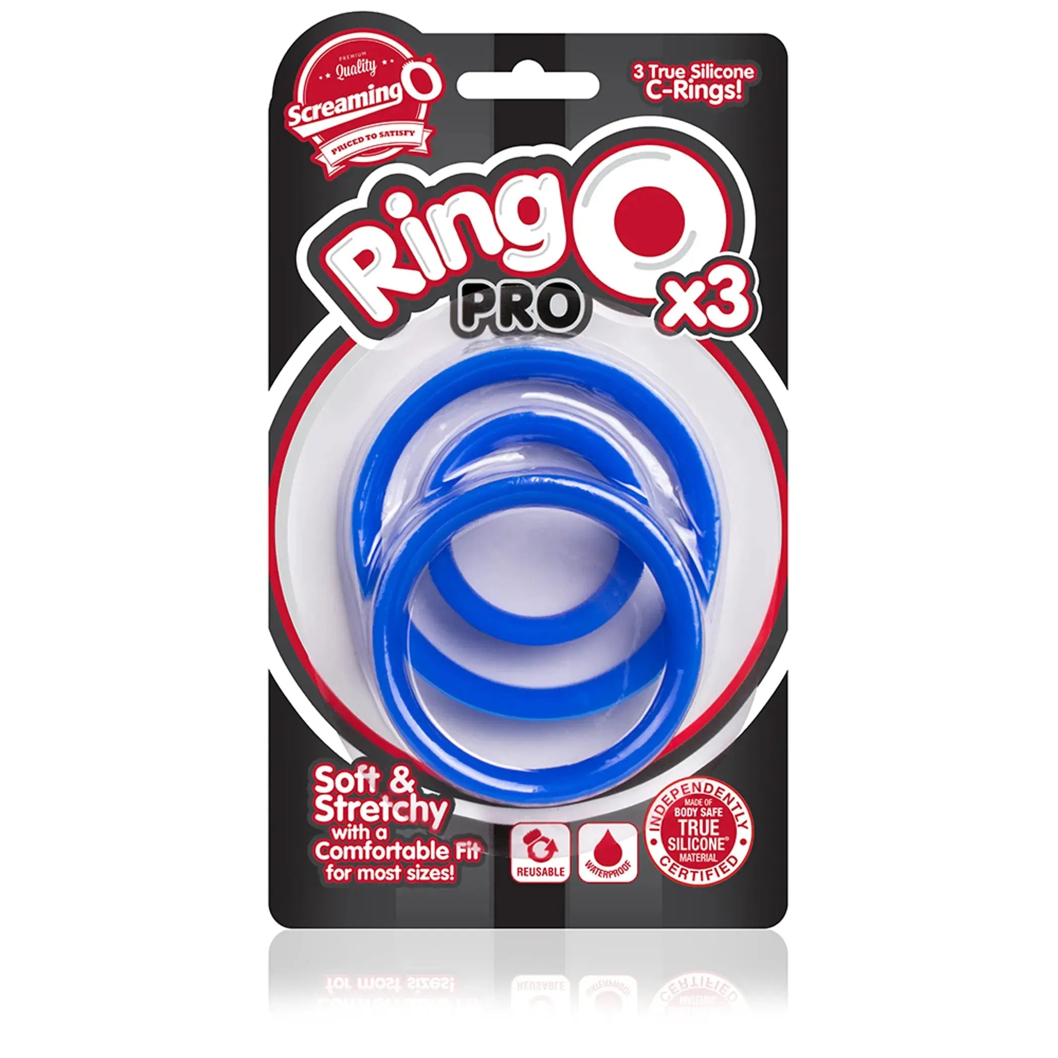Screaming O Ring O Pro X3 Blue Screaming O