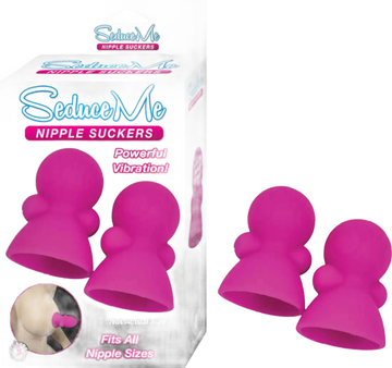 SEDUCE ME NIPPLE SUCKERS PINK Nasstoys