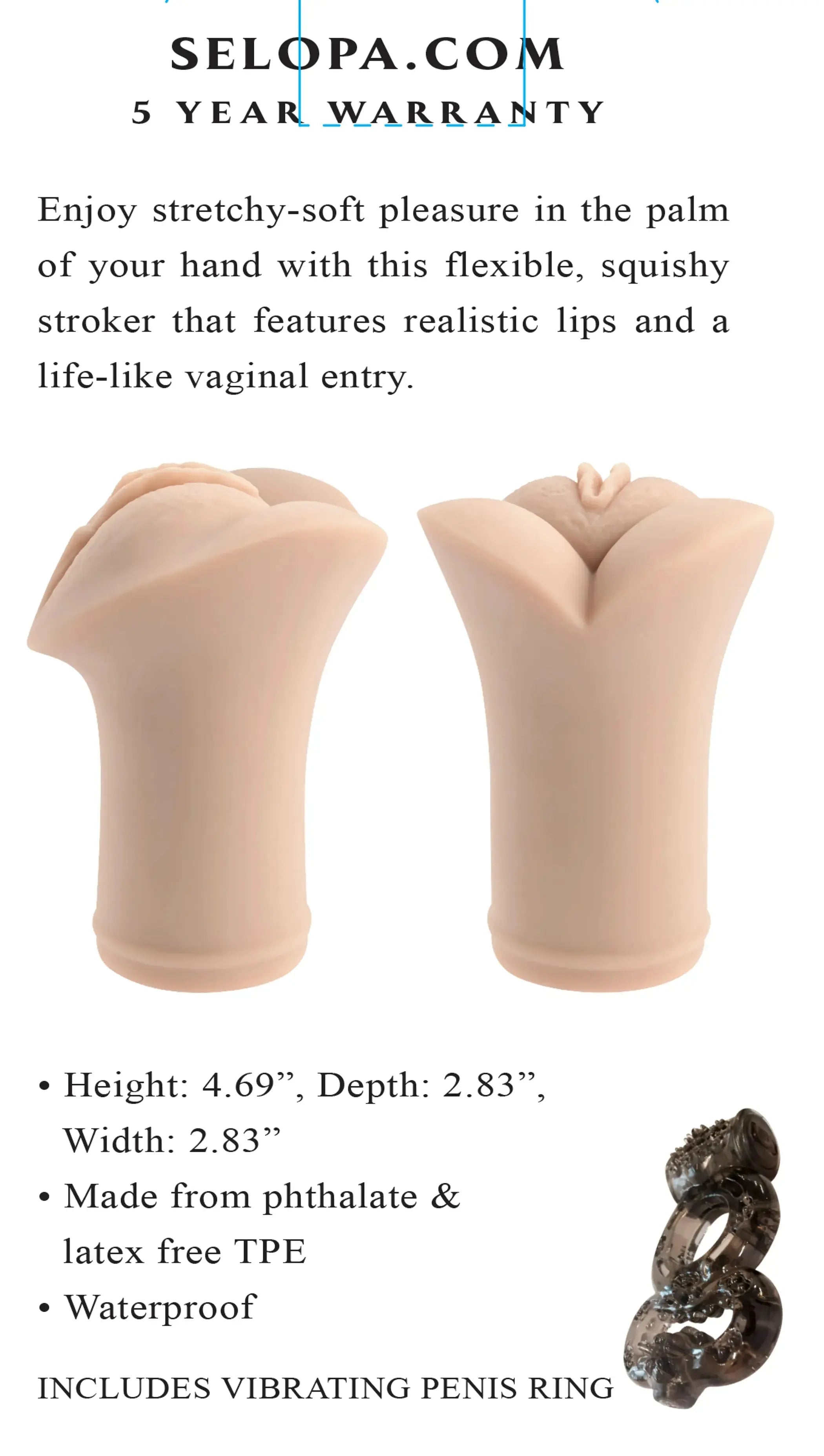Selopa Pocket Pleaser Light Evolved Novelties