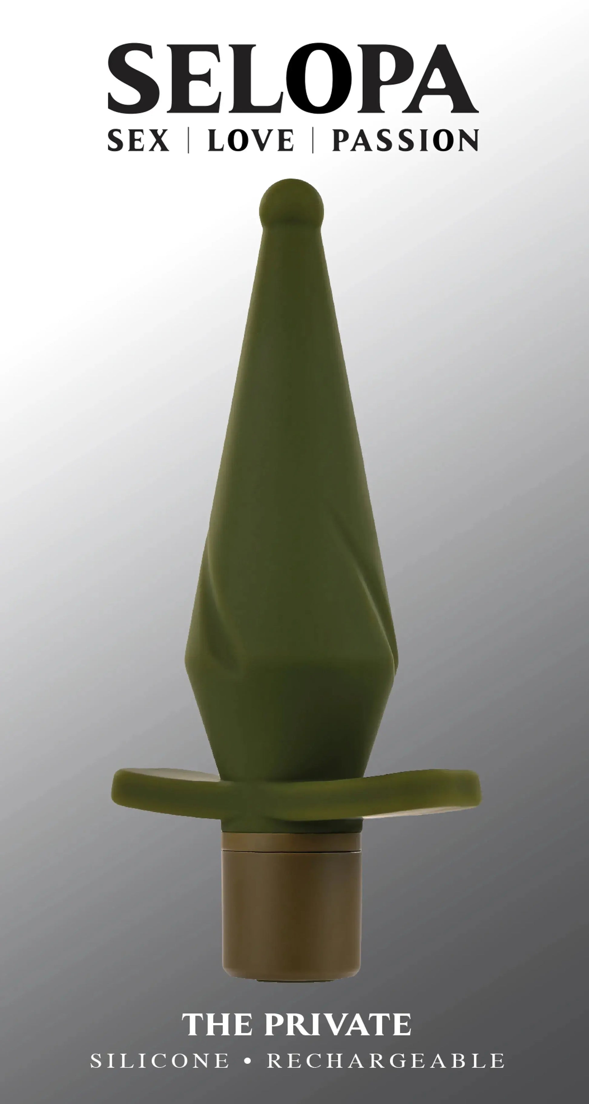 Selopa The Private Vibrating Butt Plug Evolved Novelties