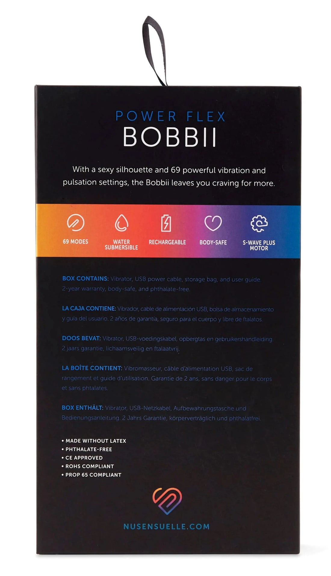 Sensuelle Bobbii Magenta Bullet Vibrator Nu Sensuelle