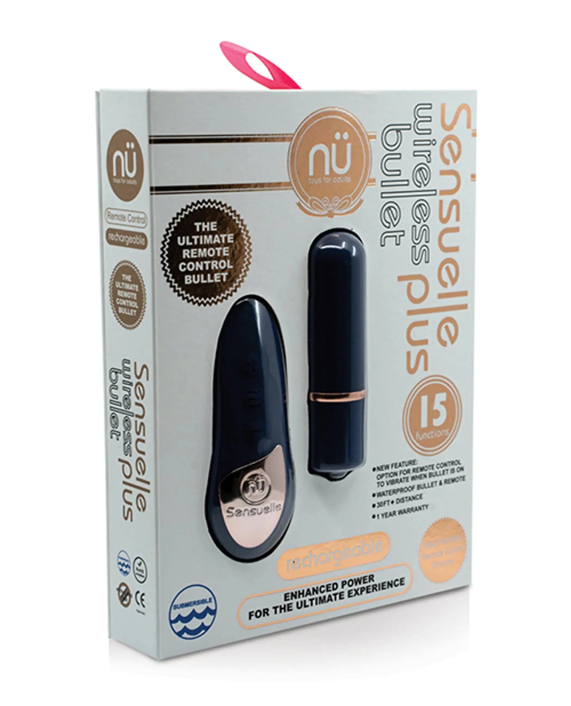 Sensuelle Bullet Plus Navy Blue Nu Sensuelle