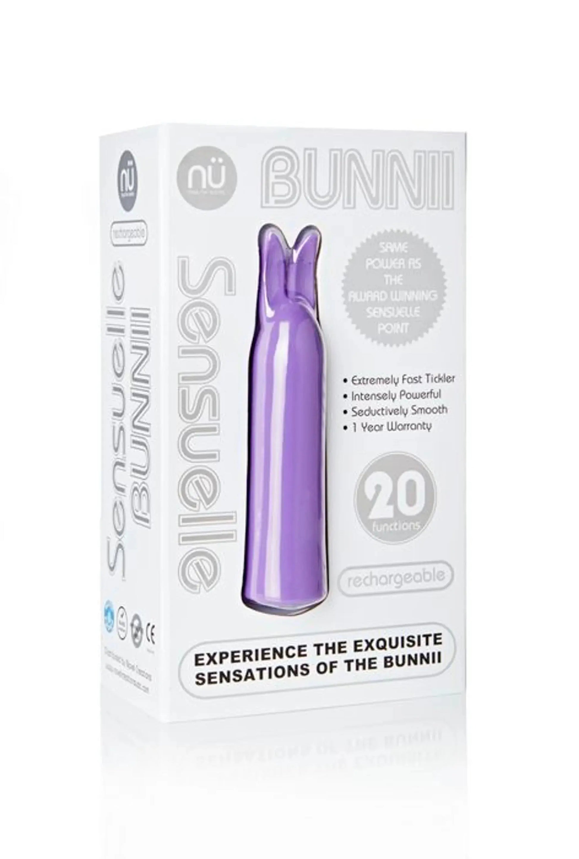 Sensuelle Bunni 2 Purple Clitoral Vibrator Nu Sensuelle