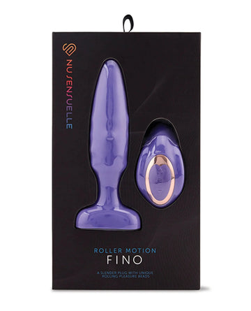 Sensuelle Fino Roller Motion Plug Ultra Violet Nu Sensuelle