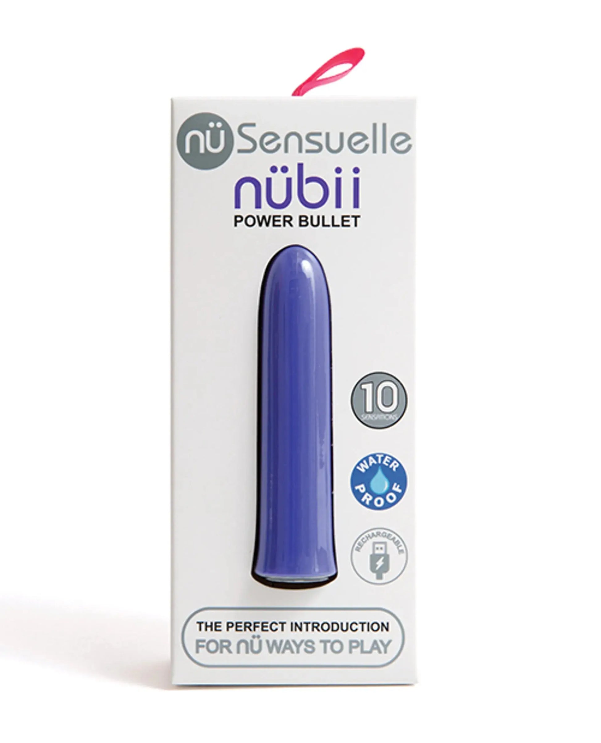 Sensuelle Nubii Bullet Vibrator Ultra Violet Nu Sensuelle