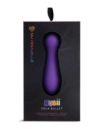Sensuelle Nubii Sola Bullet Vibrator Purple Nu Sensuelle