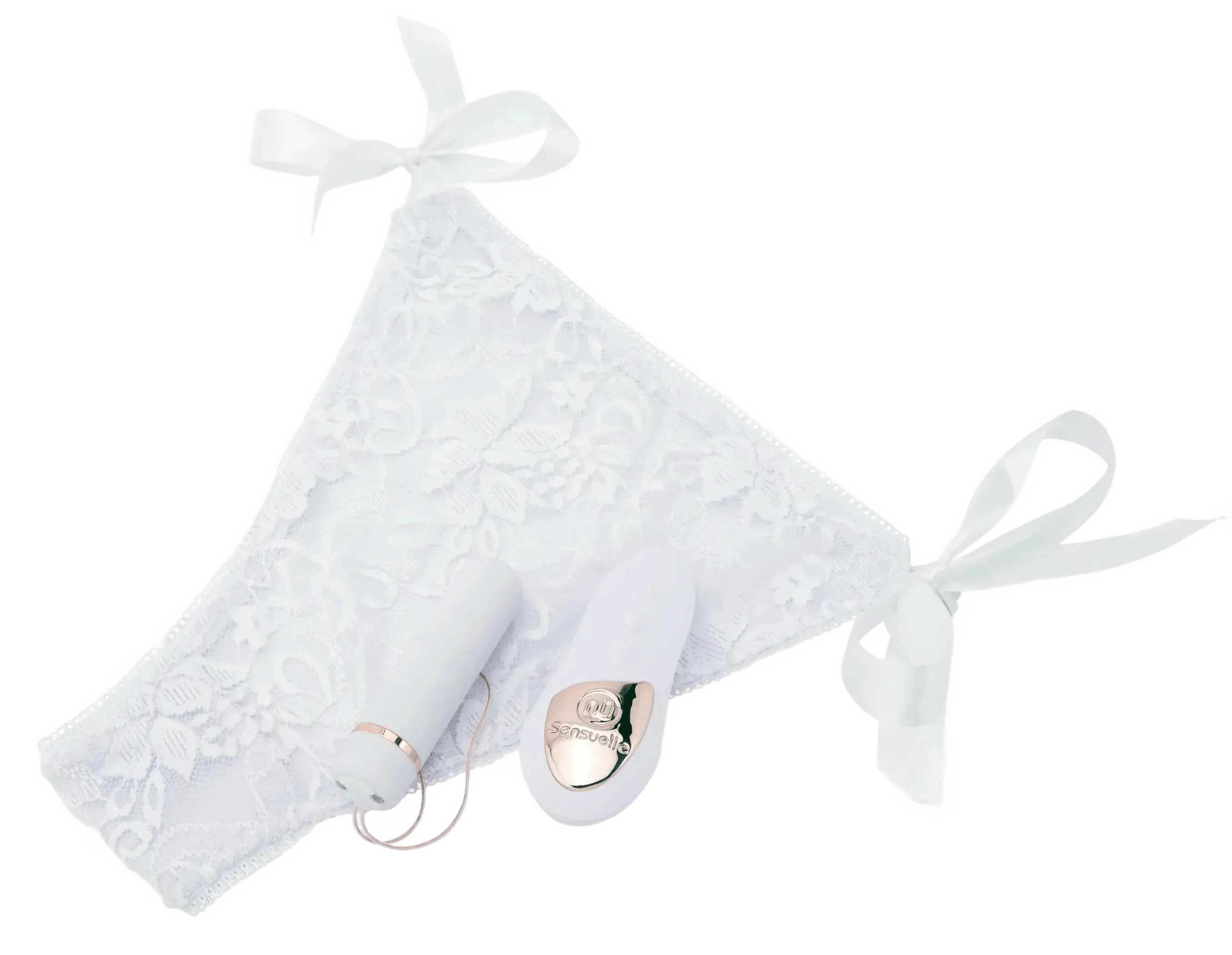 SENSUELLE PLEASURE PANTY WHITE REMOTE CONTROL Nu Sensuelle