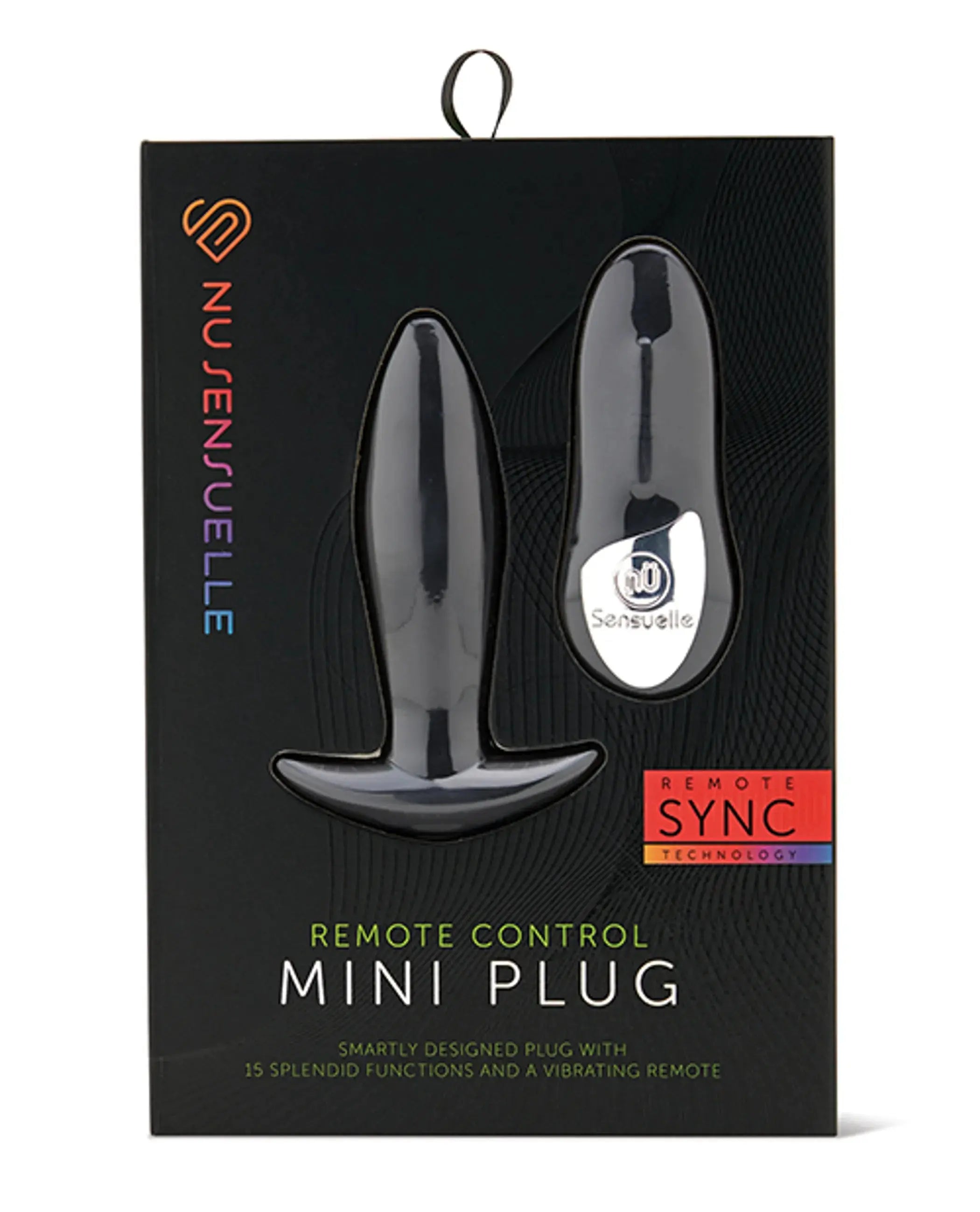 Sensuelle R/C Mini Plug Black Nu Sensuelle