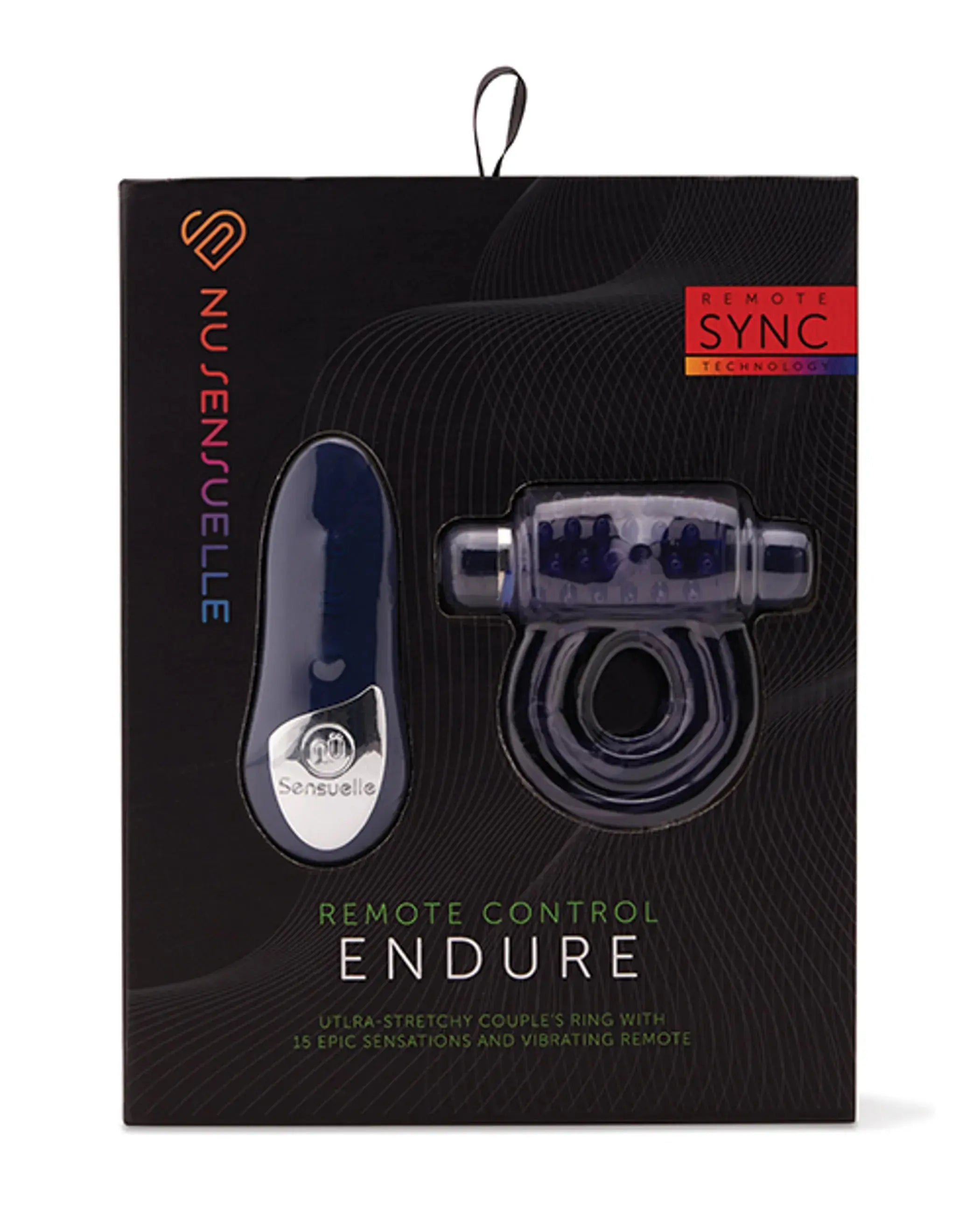 Sensuelle Remote Control Bullet Ring Blue Nu Sensuelle