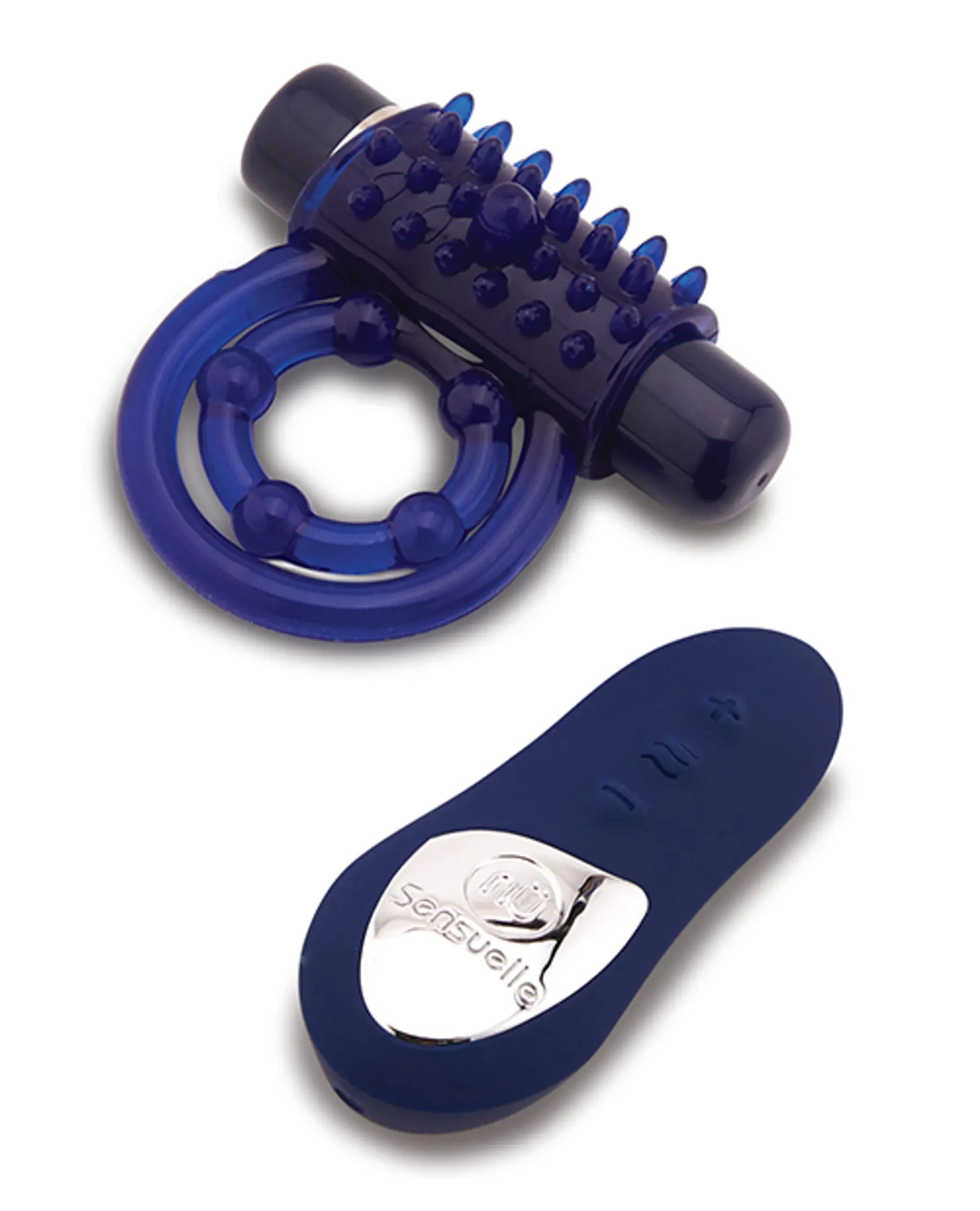 Sensuelle Remote Control Bullet Ring Blue Nu Sensuelle