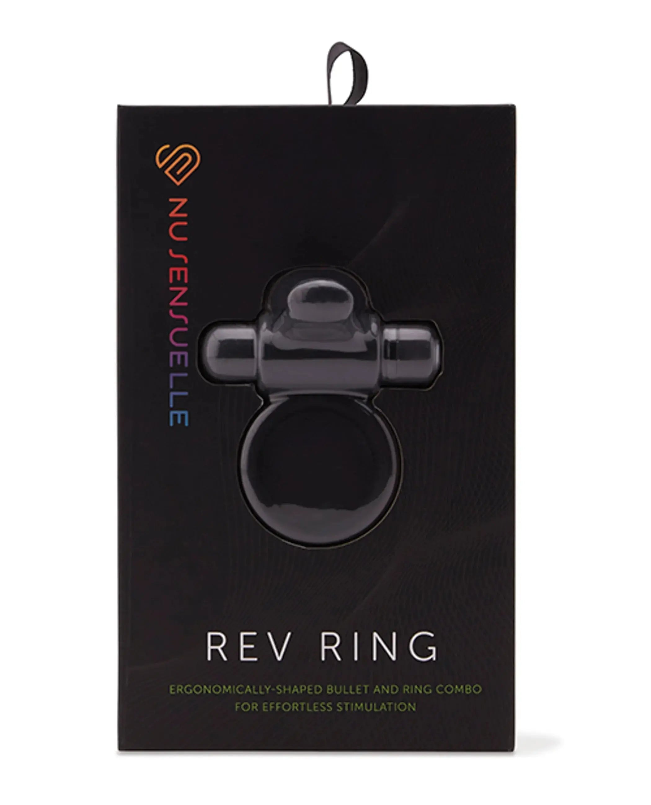 Sensuelle Silicone Bull Ring Black Nu Sensuelle