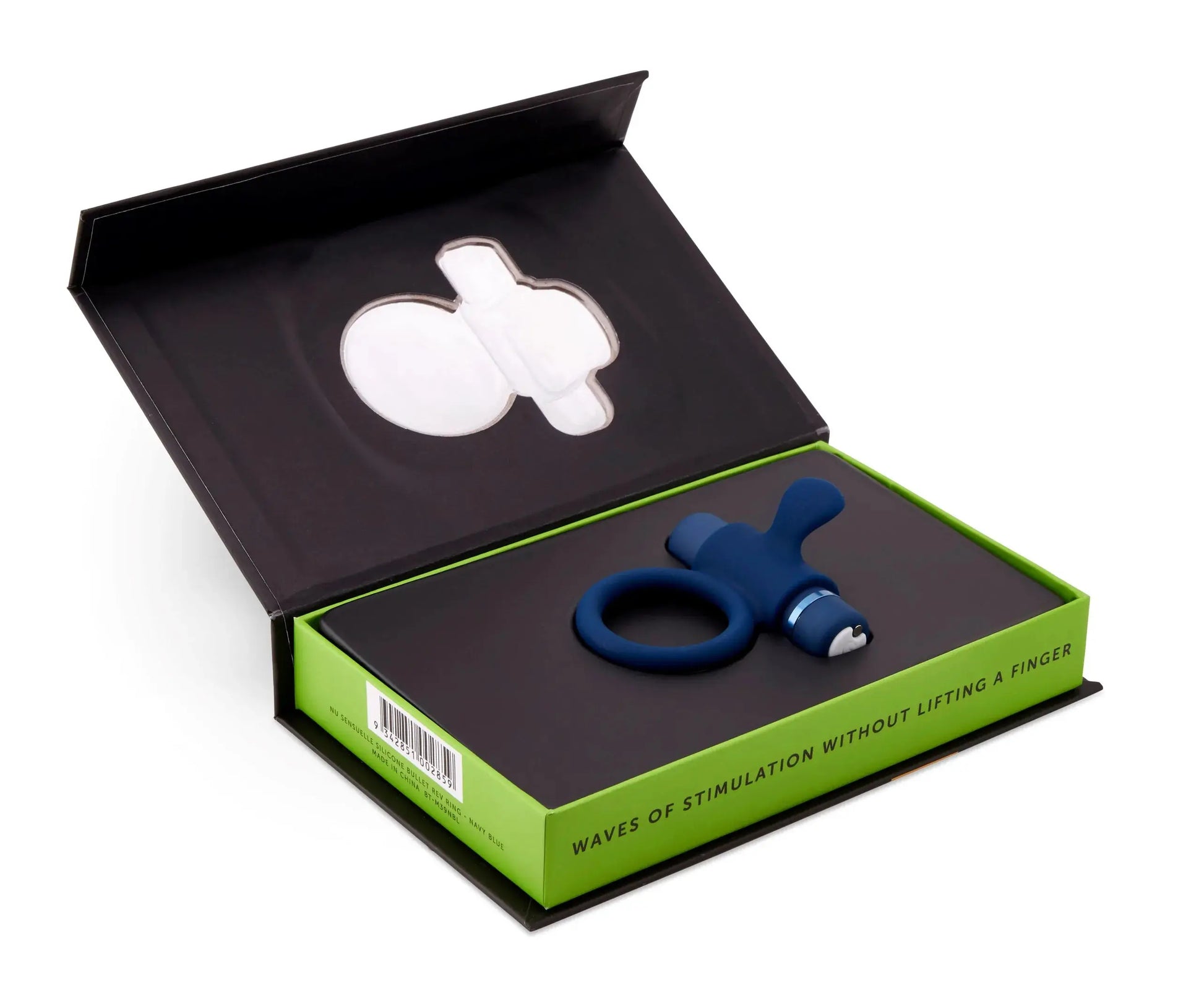 Sensuelle Silicone Bull Ring Navy Blue Nu Sensuelle
