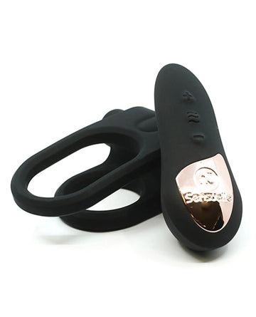 Sensuelle Silicone Remote Control XLR8 Ring Black Nu Sensuelle