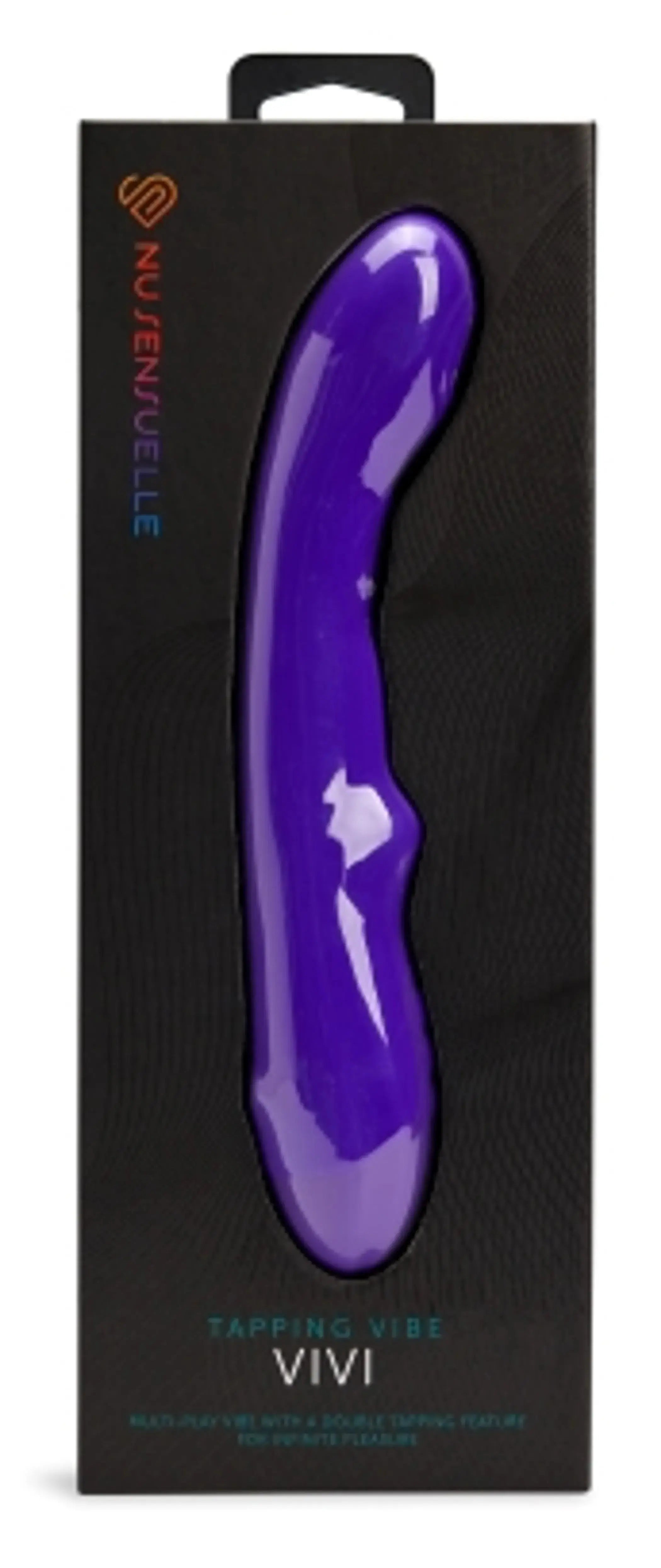 Sensuelle Vivi Double Tapping Vibe Deep Purple Nu Sensuelle
