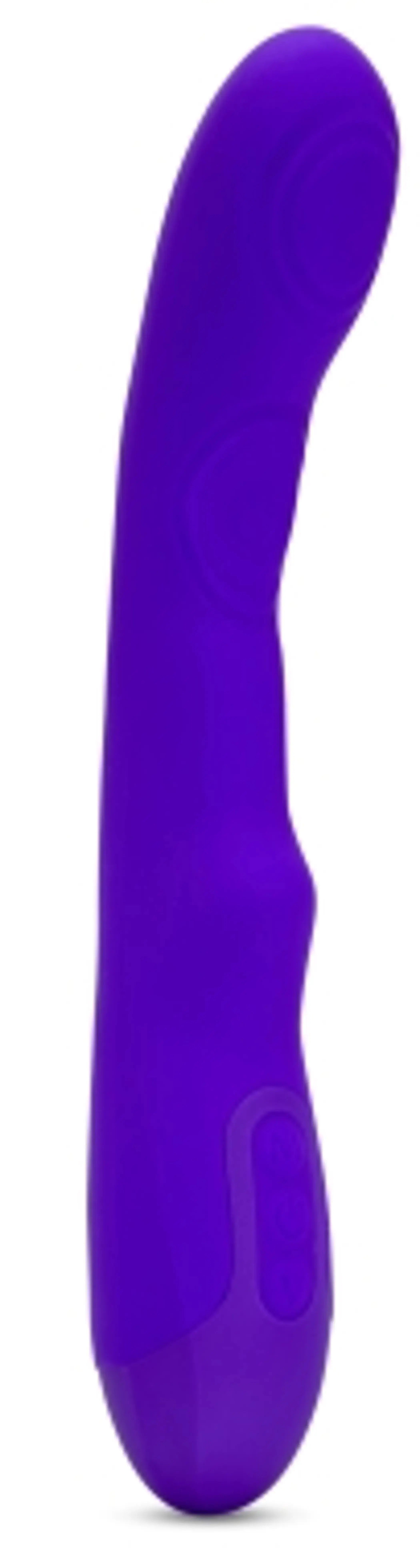 Sensuelle Vivi Double Tapping Vibe Deep Purple Nu Sensuelle