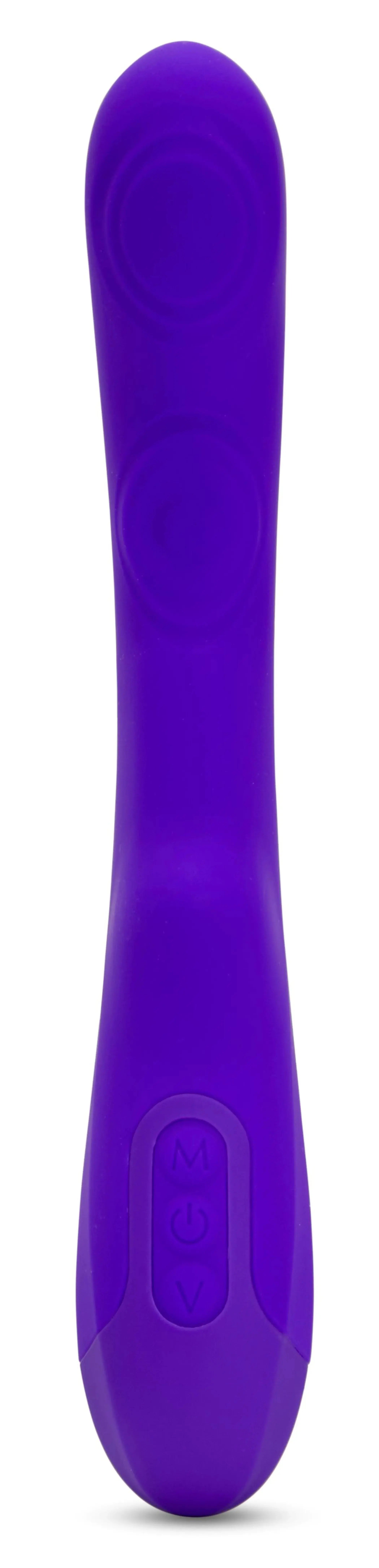 Sensuelle Vivi Double Tapping Vibe Deep Purple Nu Sensuelle