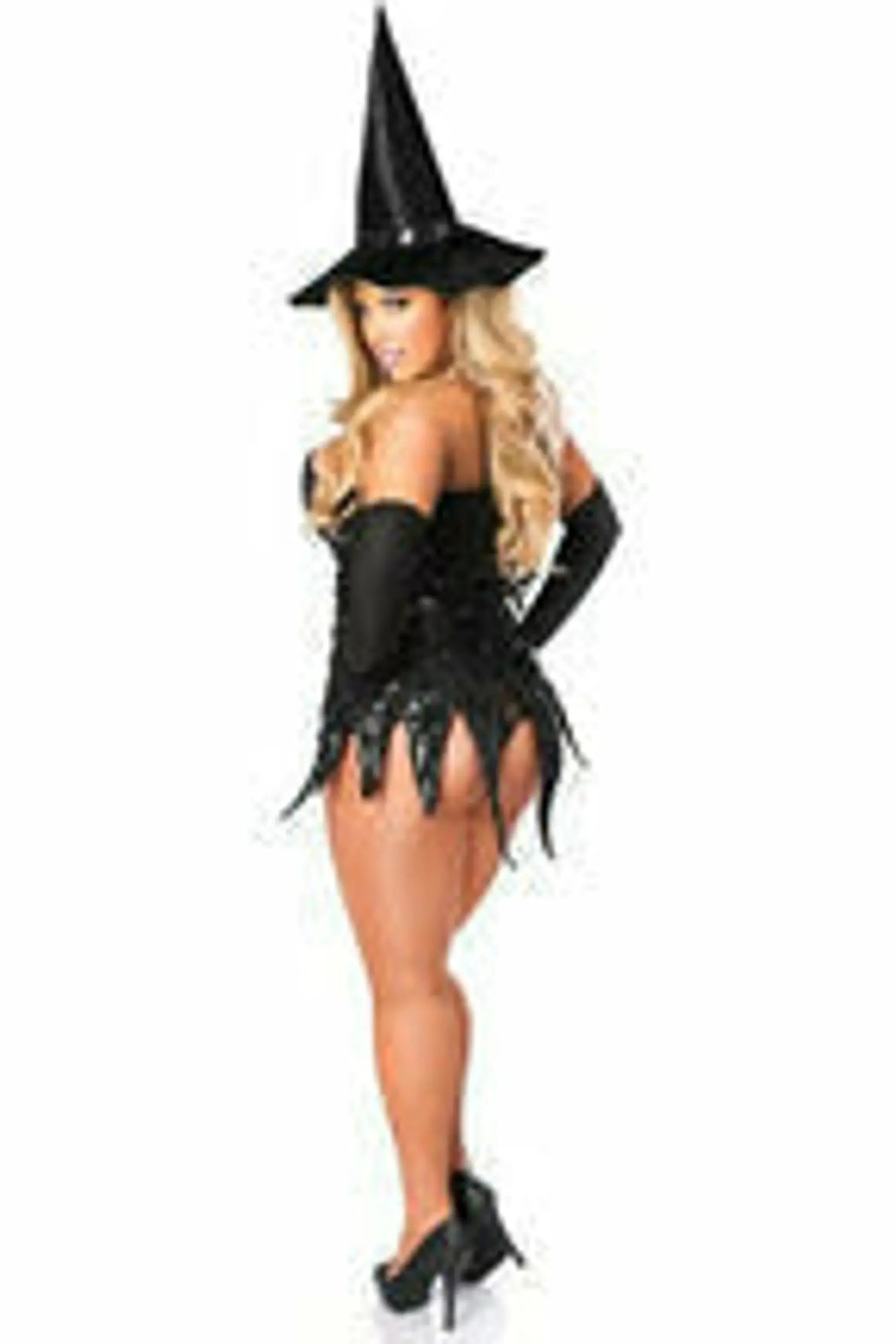 Sequin Witch Corset Dress Costume Daisy Corsets
