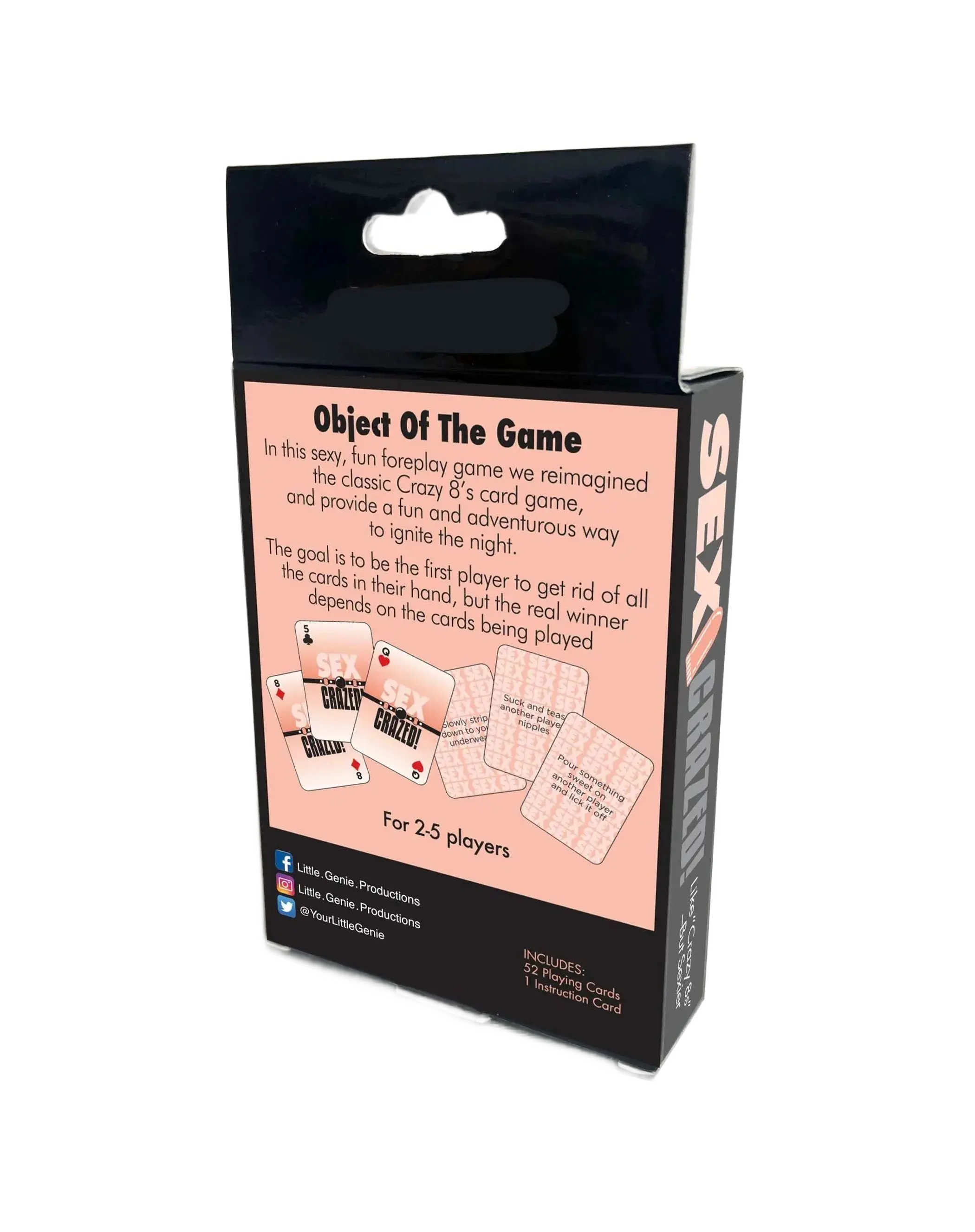 SEX CRAZED CARD GAME Little Genie