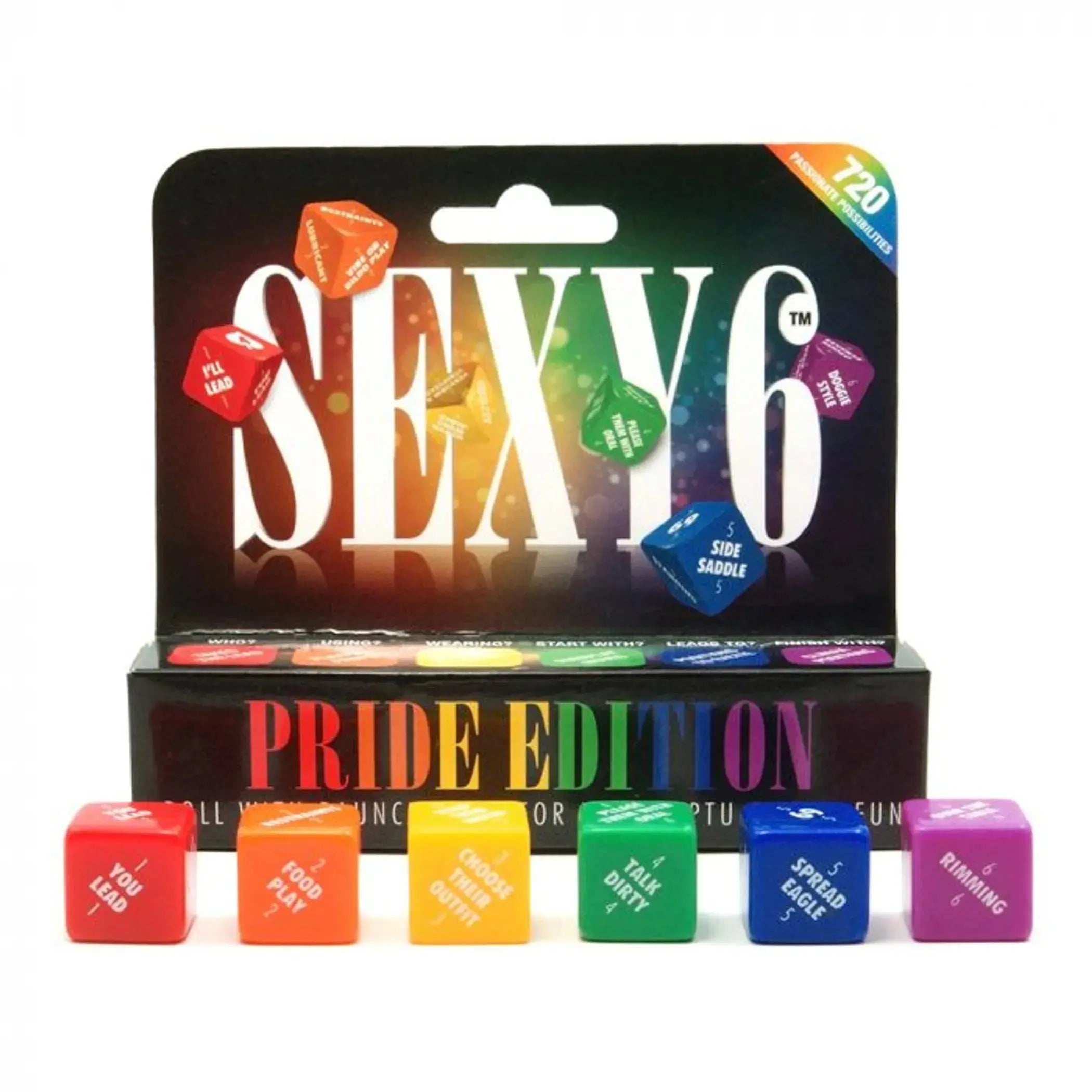 Sexy 6 Dice Pride Edition Creative Conceptions