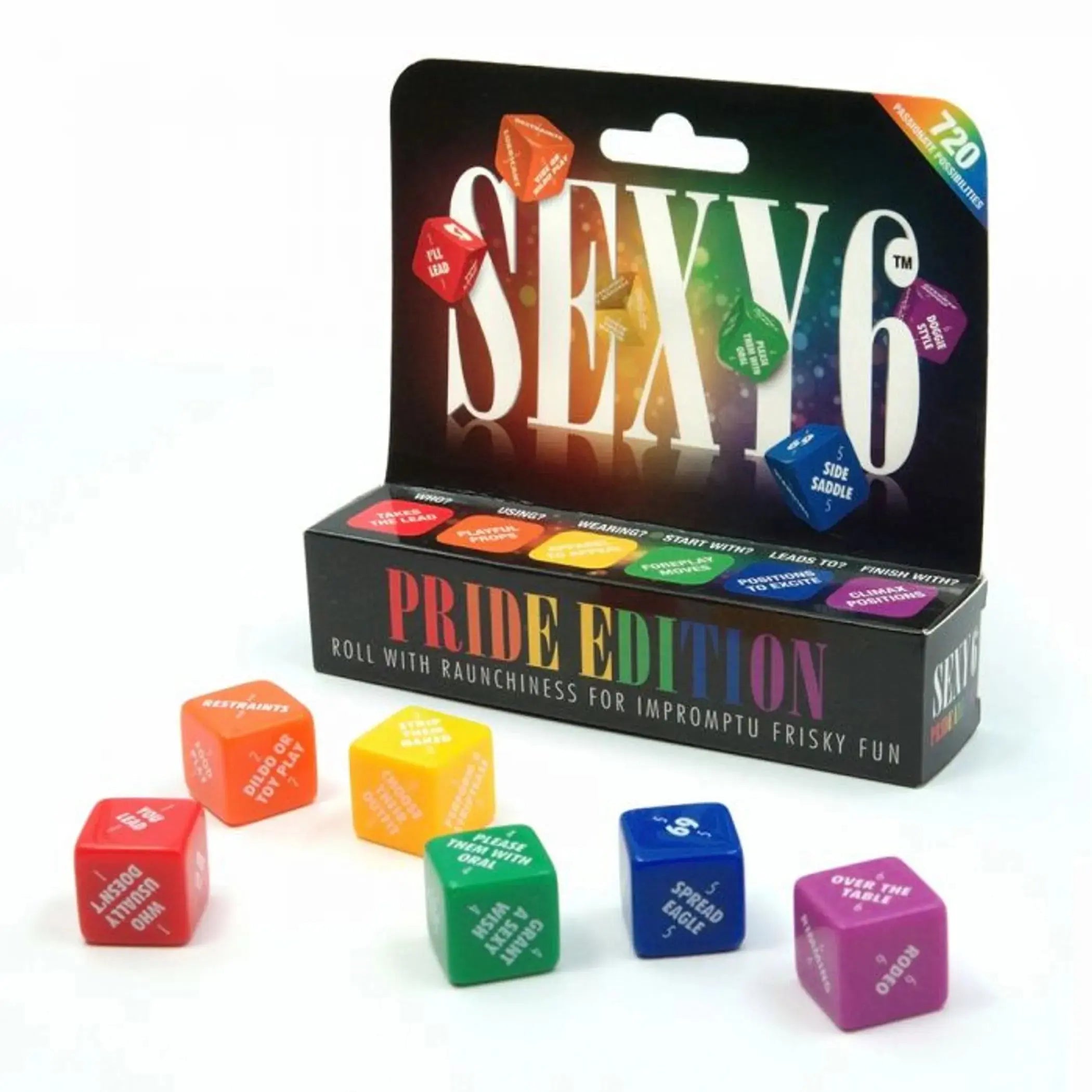 Sexy 6 Dice Pride Edition Creative Conceptions